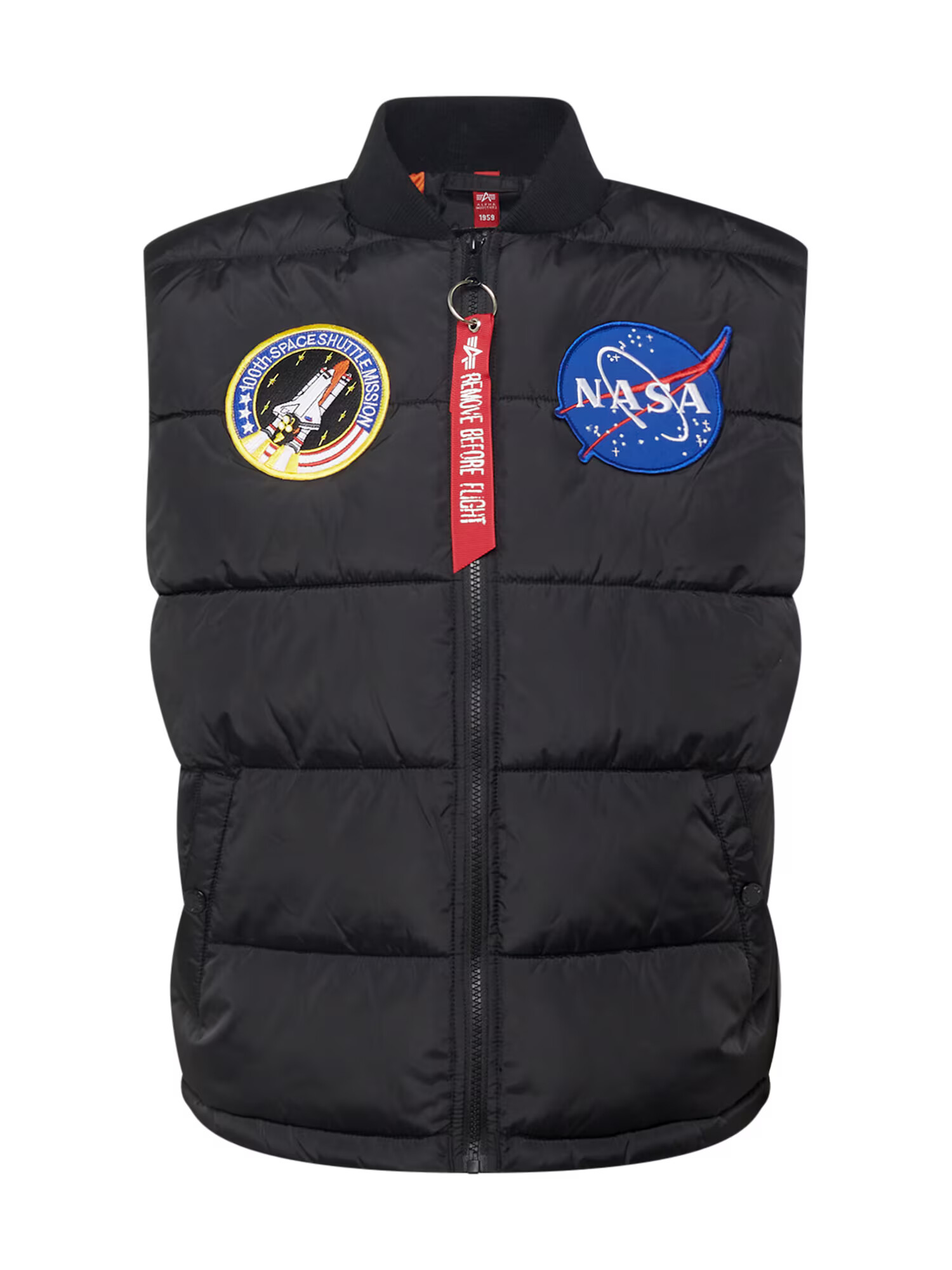 ALPHA INDUSTRIES Vestă 'NASA' albastru / galben / roșu / negru - Pled.ro