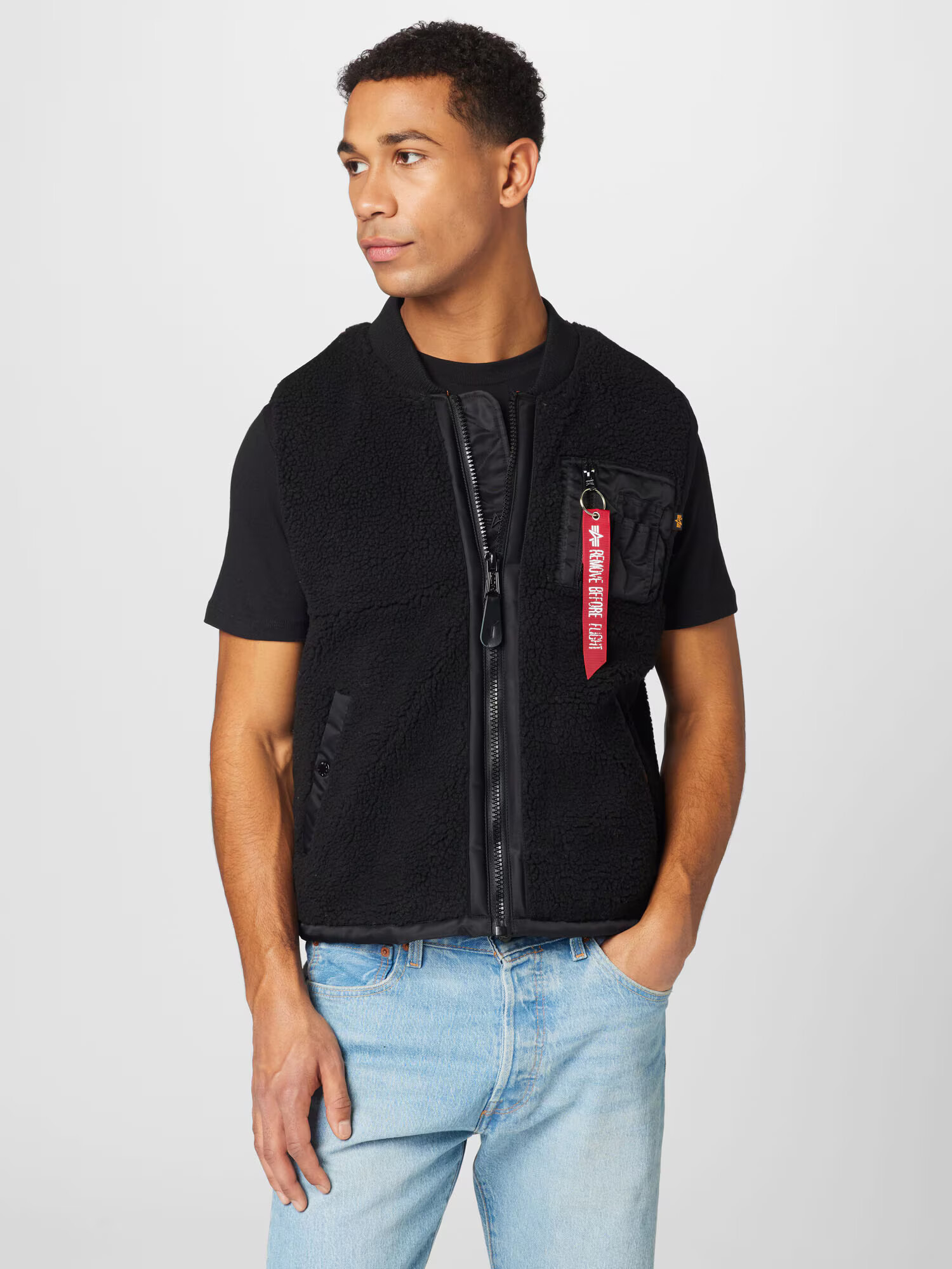 ALPHA INDUSTRIES Vestă negru - Pled.ro