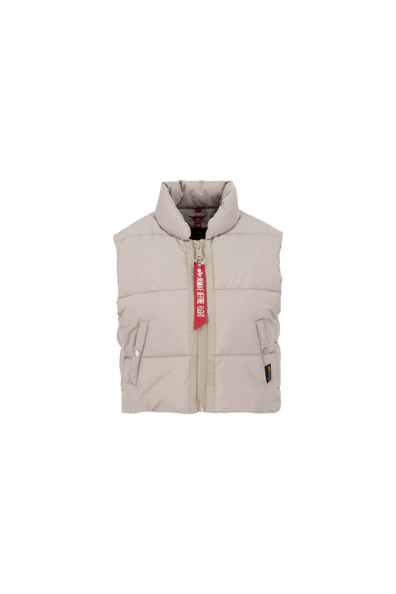 ALPHA INDUSTRIES Vestă nisipiu - Pled.ro