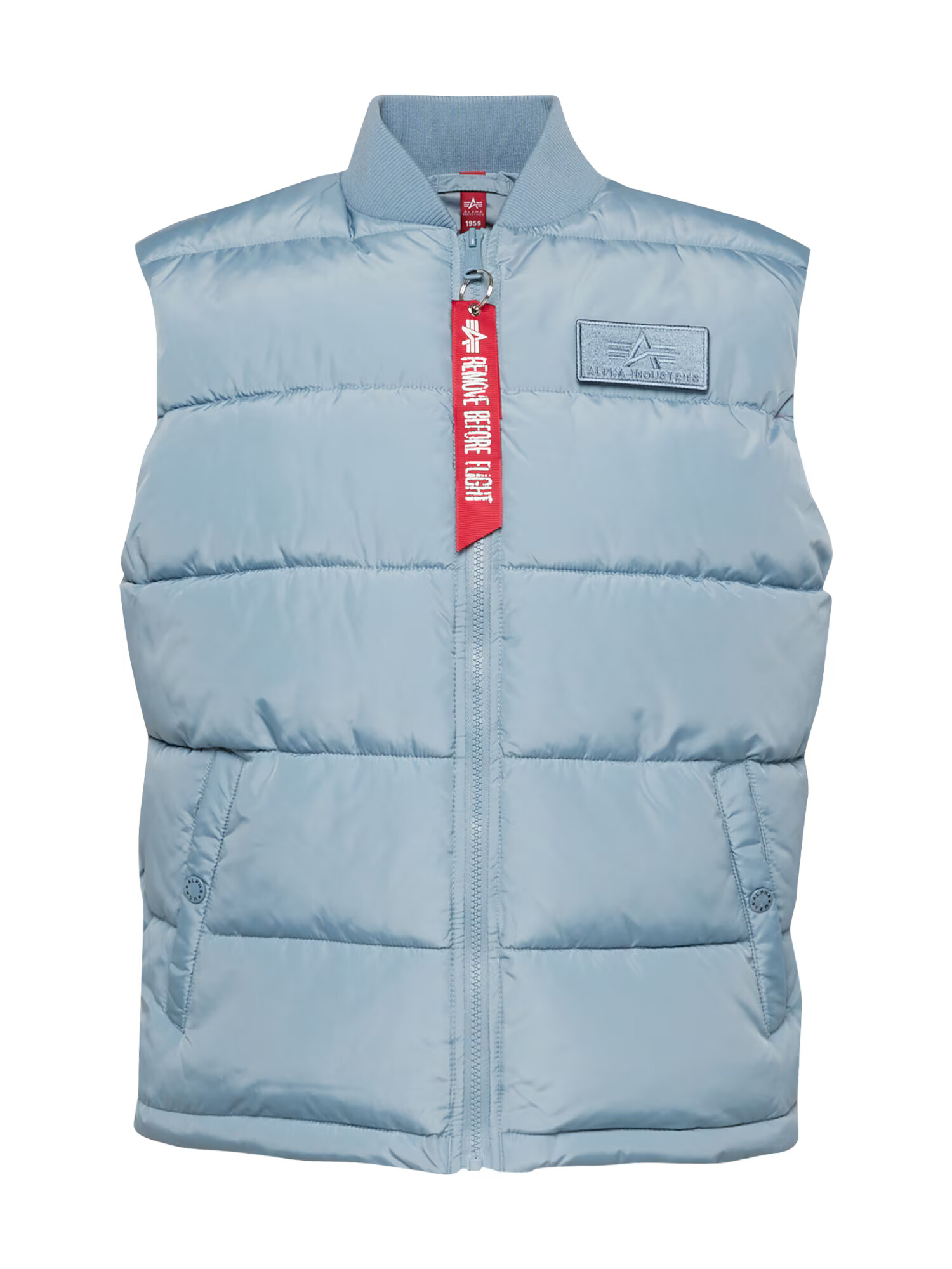 ALPHA INDUSTRIES Vestă opal / roșu - Pled.ro