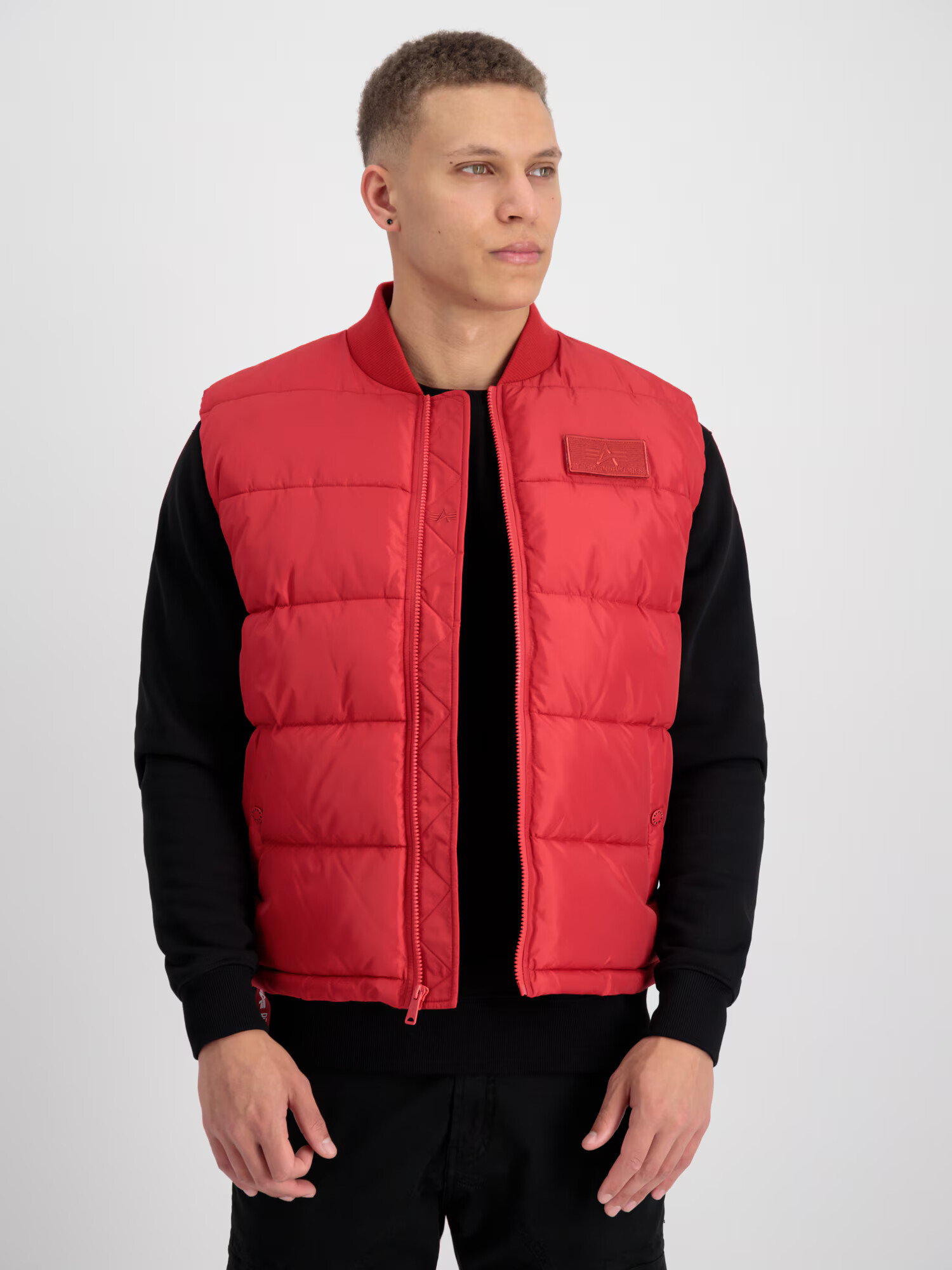 ALPHA INDUSTRIES Vestă roșu pepene - Pled.ro