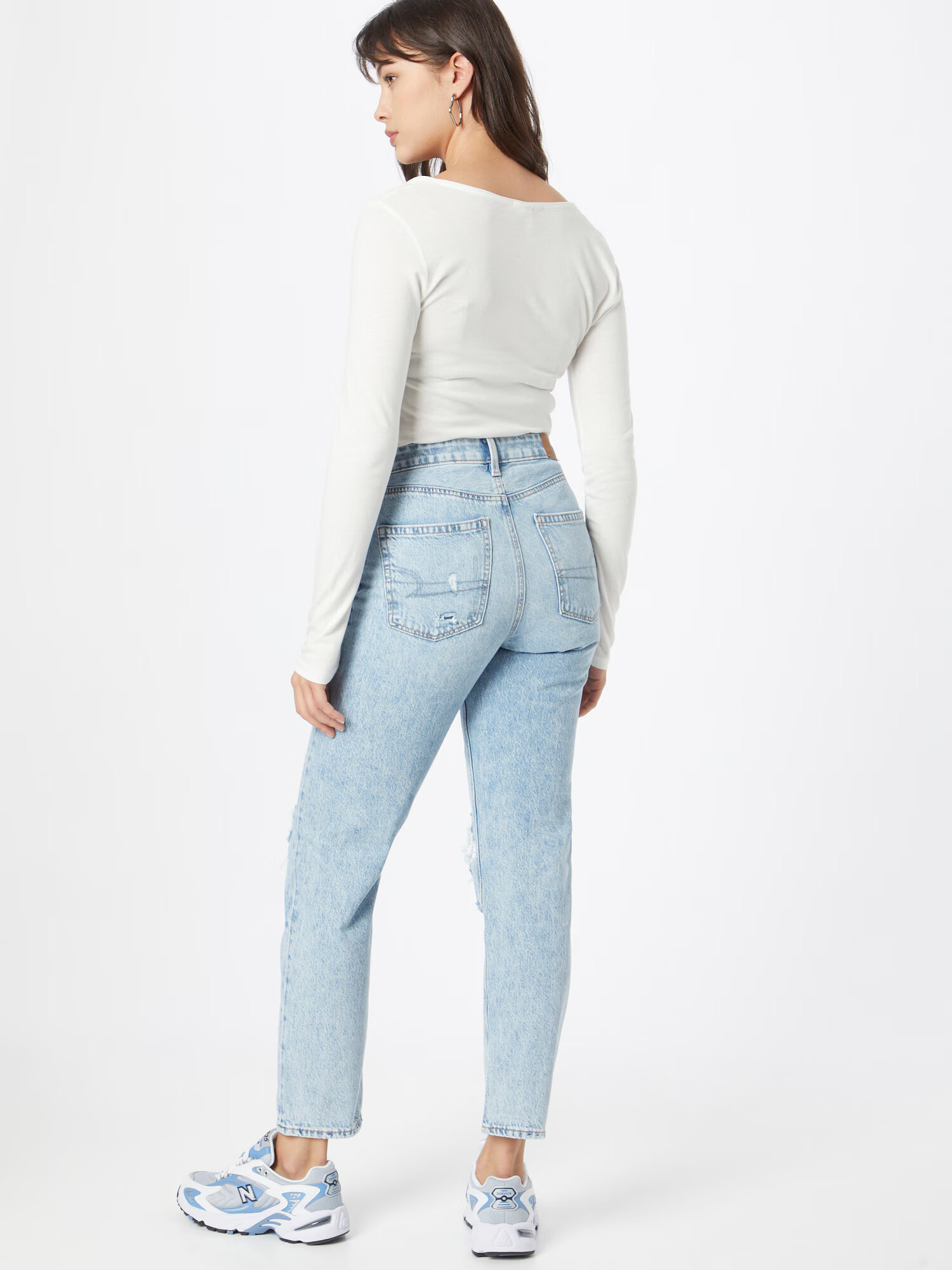 American Eagle Jeans albastru deschis - Pled.ro