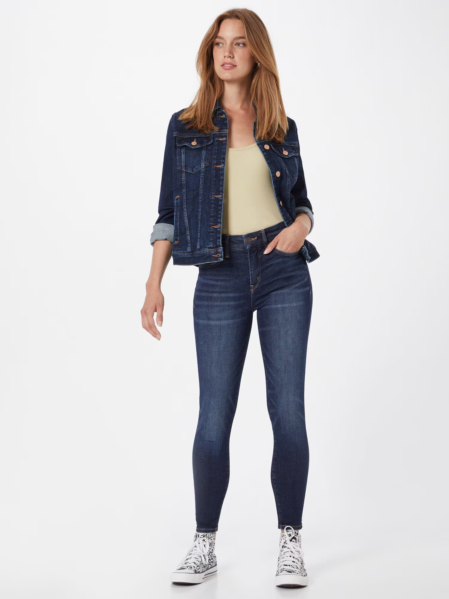 American Eagle Jeans 'LU(X)E' albastru denim - Pled.ro