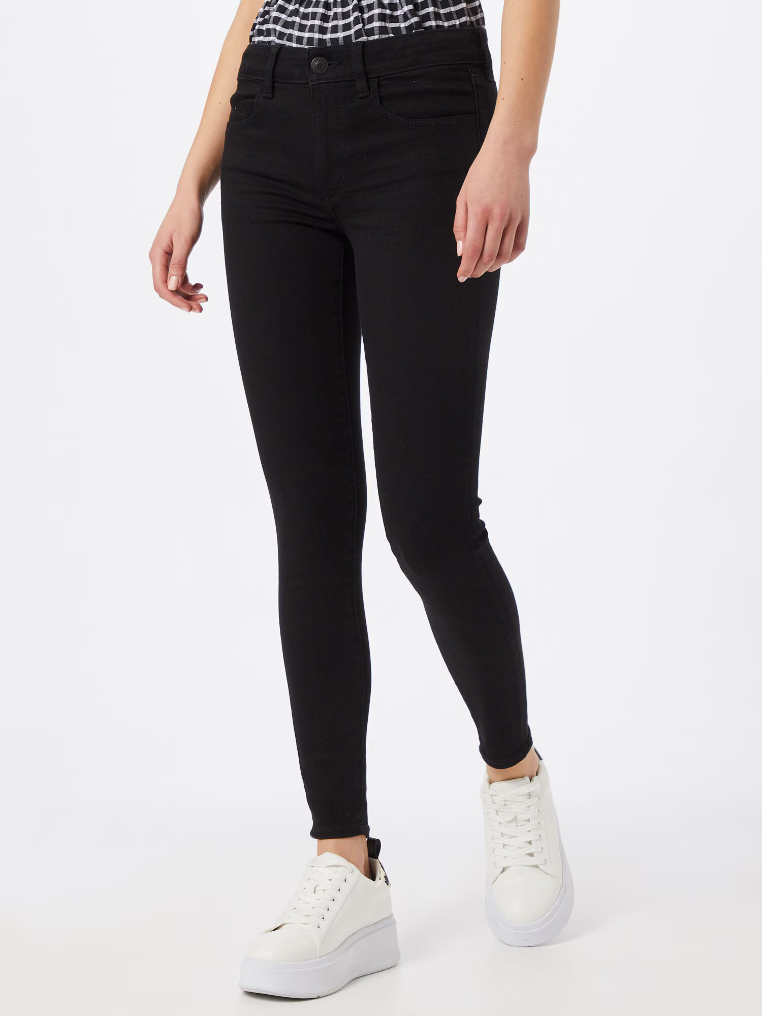 American Eagle Jeans negru denim - Pled.ro