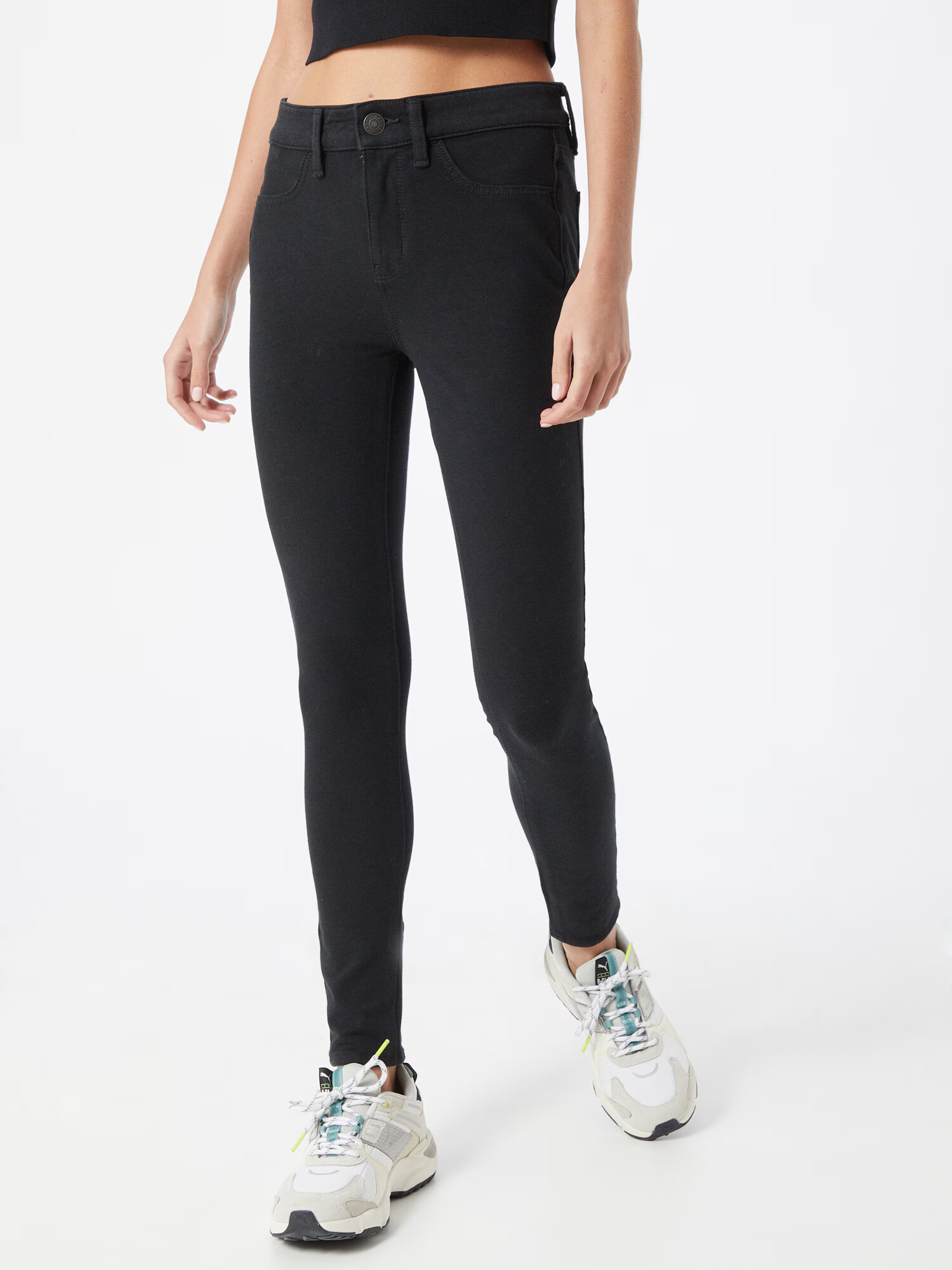 American Eagle Jeggings negru - Pled.ro