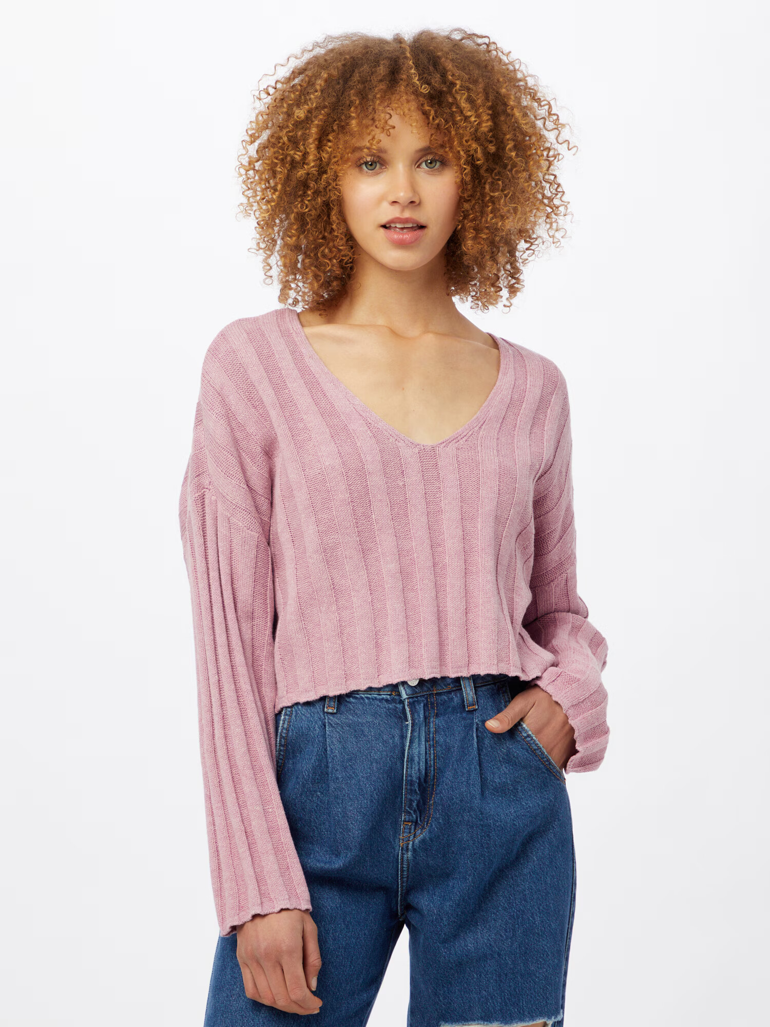 American Eagle Pulover mauve - Pled.ro