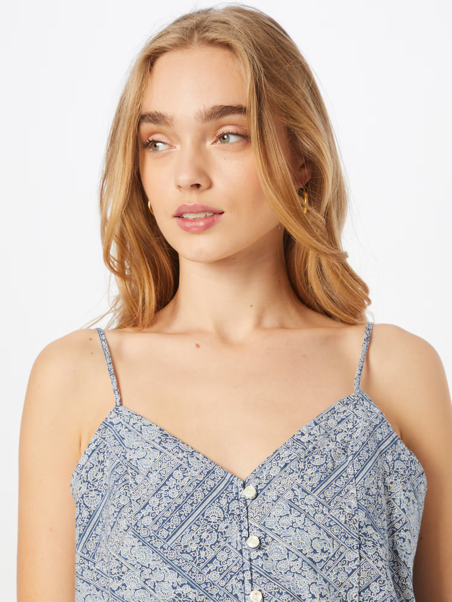 American Eagle Top bleumarin / opal / alb - Pled.ro