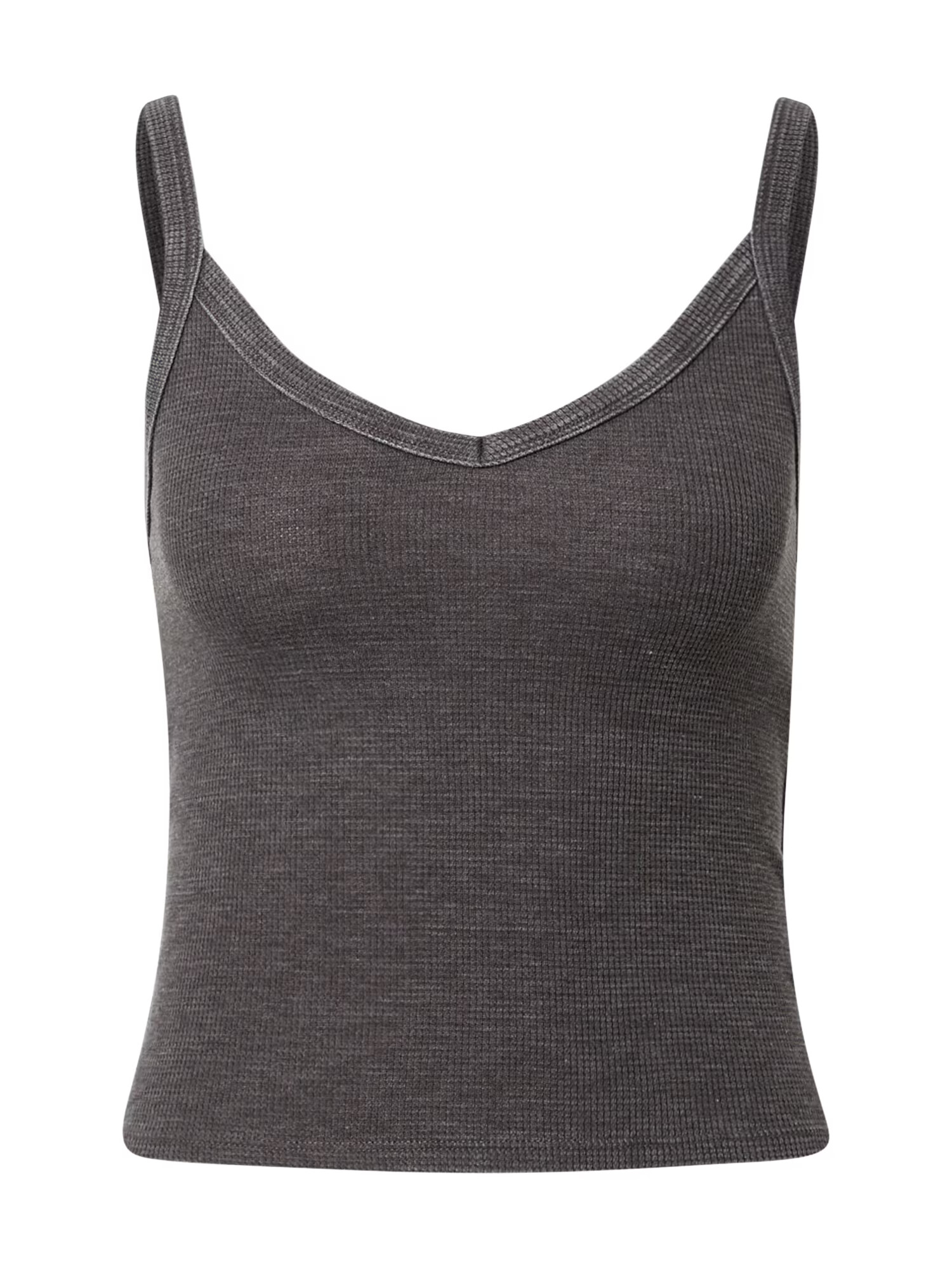 American Eagle Top brodat gri amestecat - Pled.ro