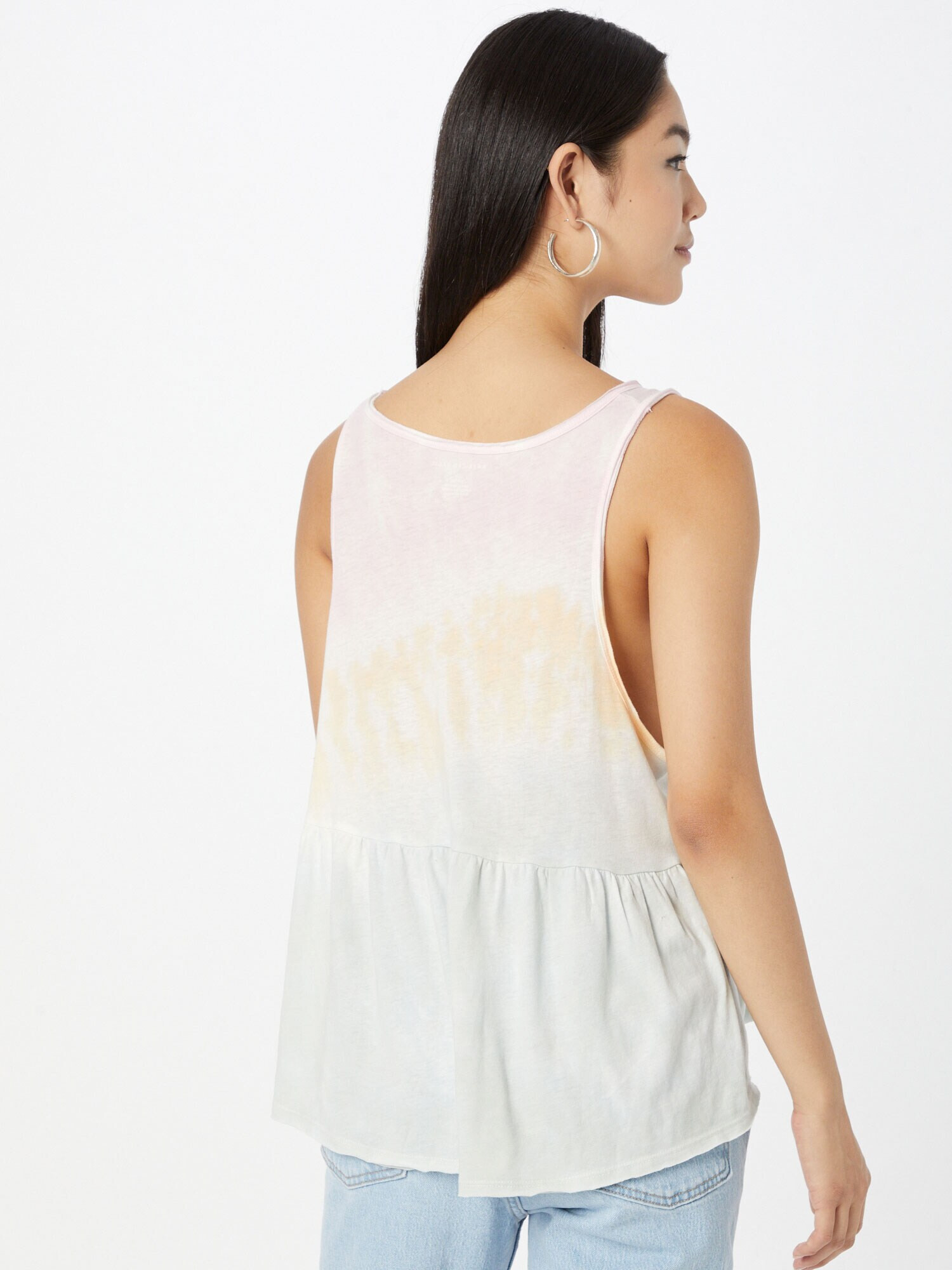 American Eagle Top crem / galben pastel / verde pastel / roz - Pled.ro