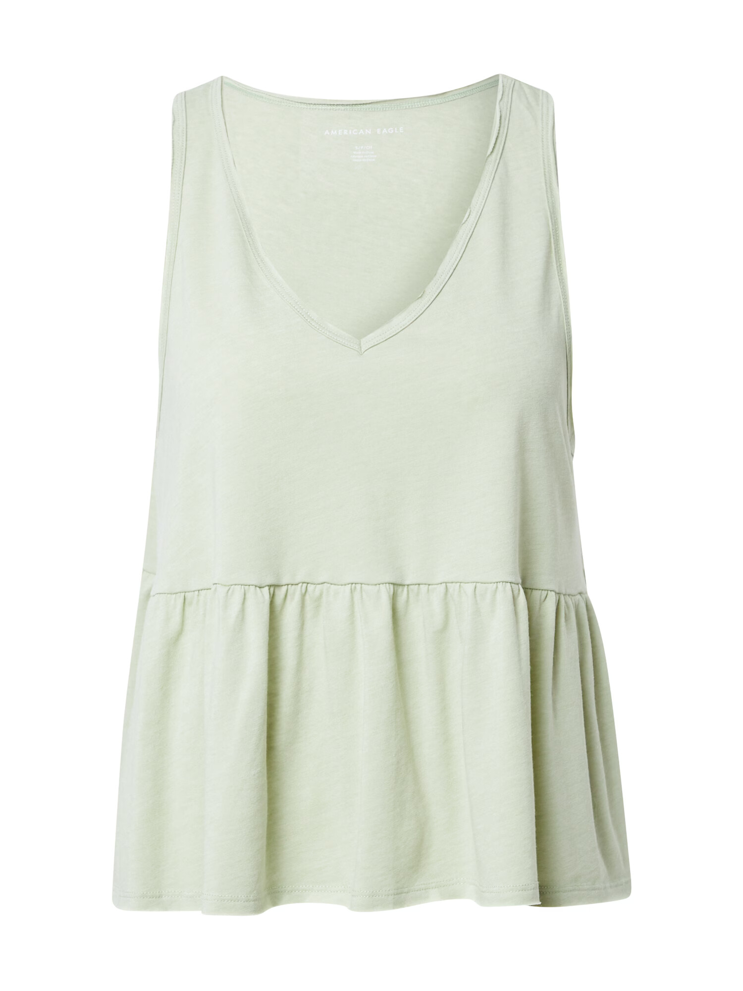 American Eagle Top verde pastel - Pled.ro