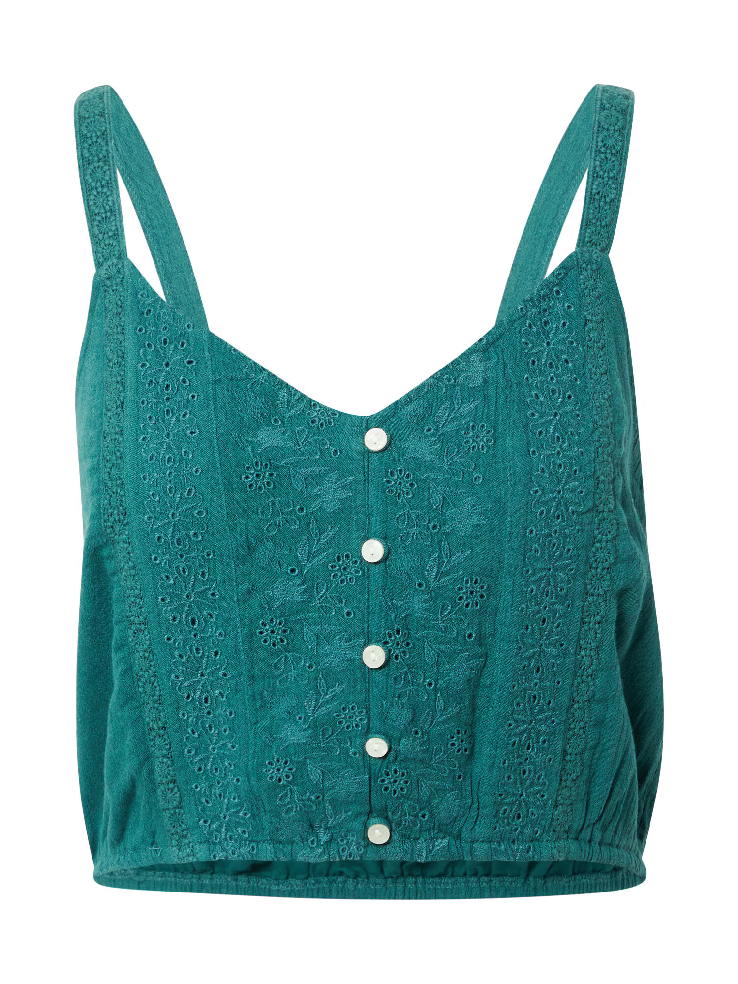 American Eagle Top verde petrol - Pled.ro