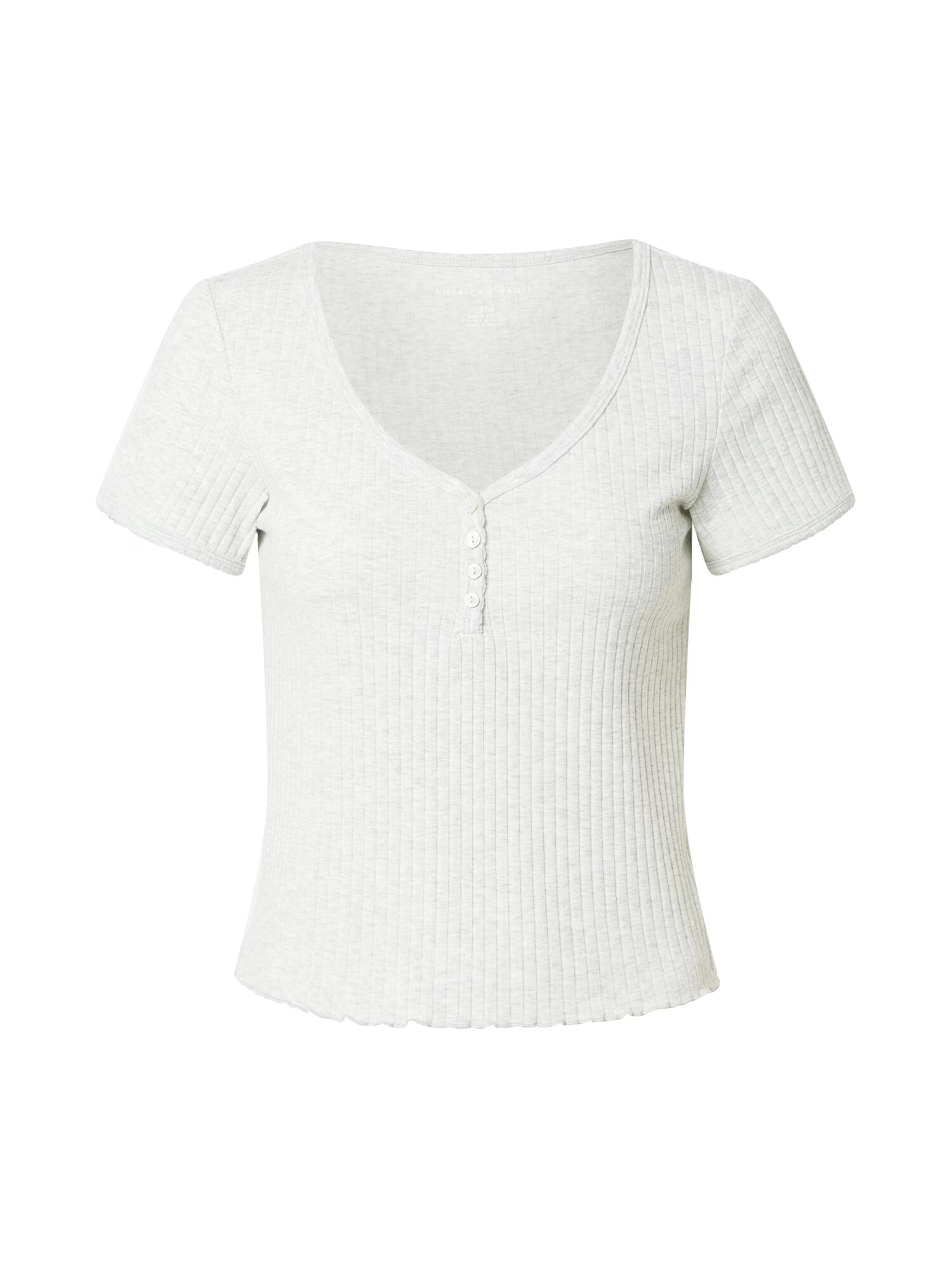 American Eagle Tricou gri deschis - Pled.ro