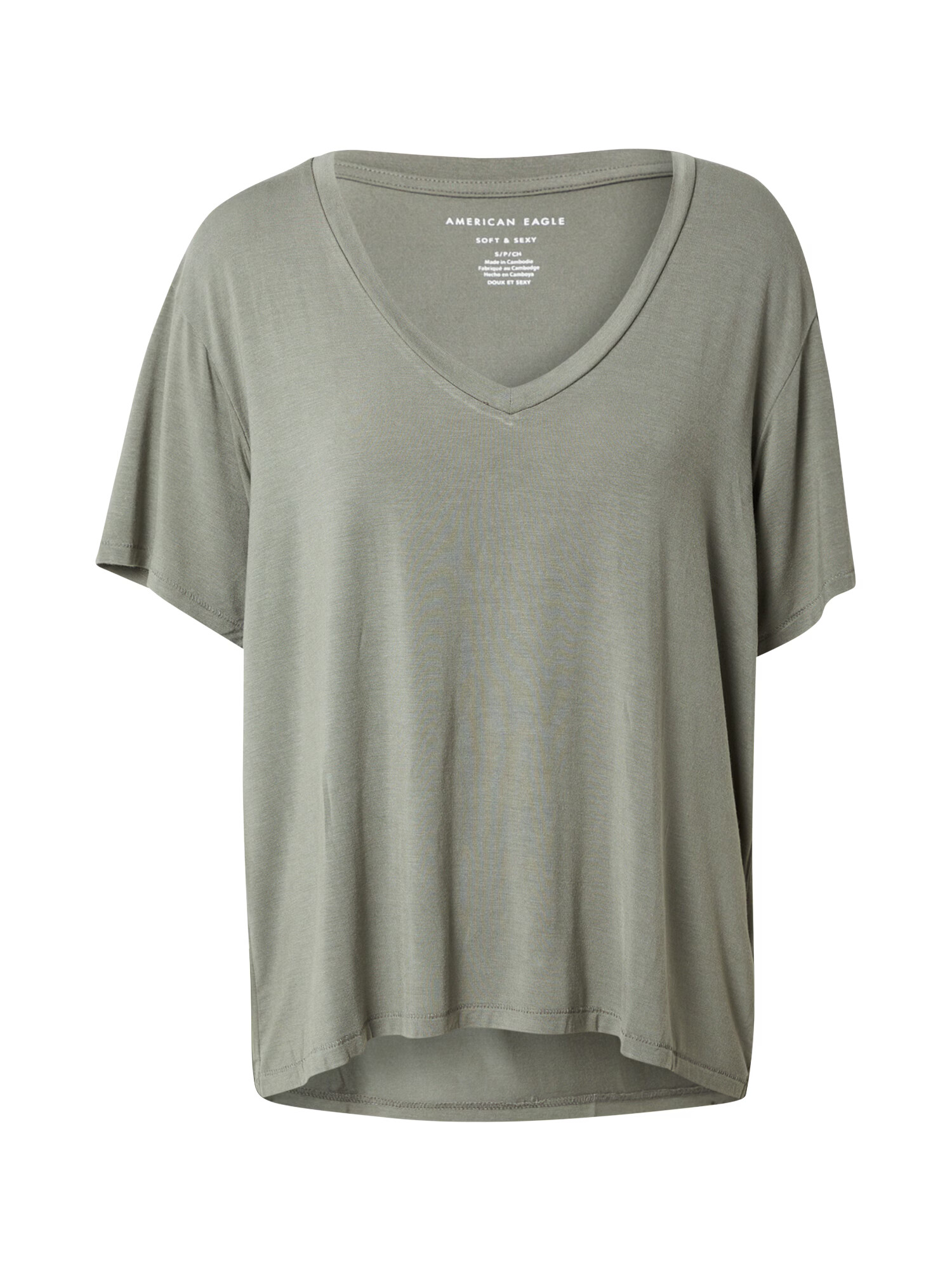 American Eagle Tricou oliv - Pled.ro