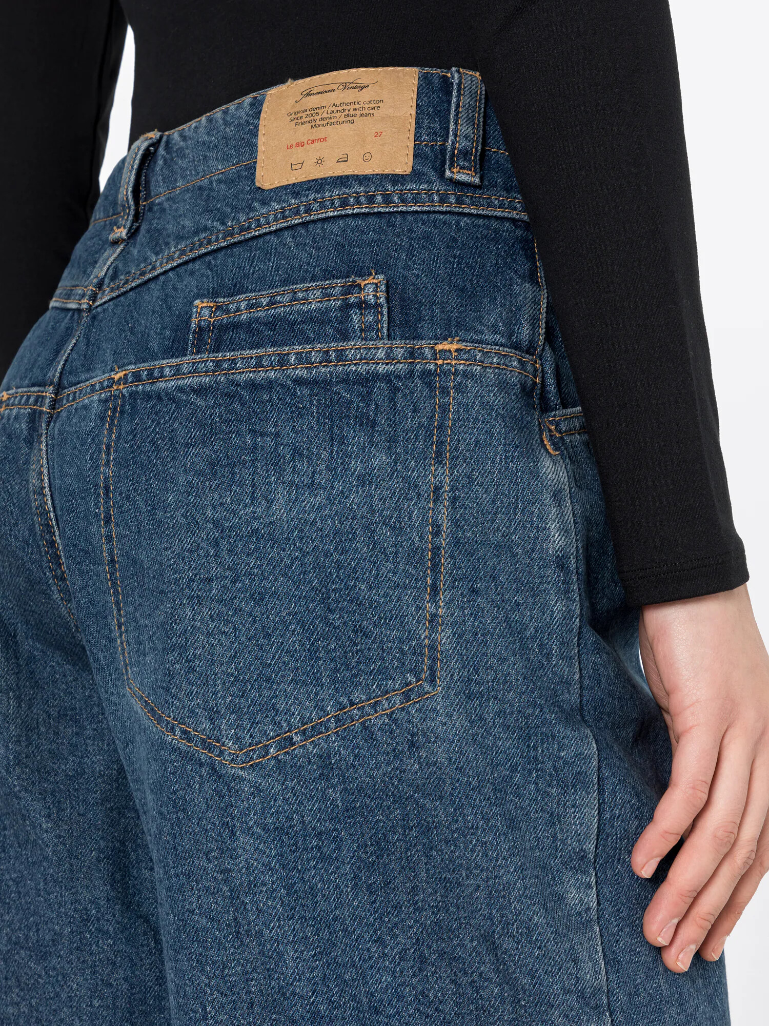 AMERICAN VINTAGE Jeans 'JOYBIRD' albastru denim - Pled.ro