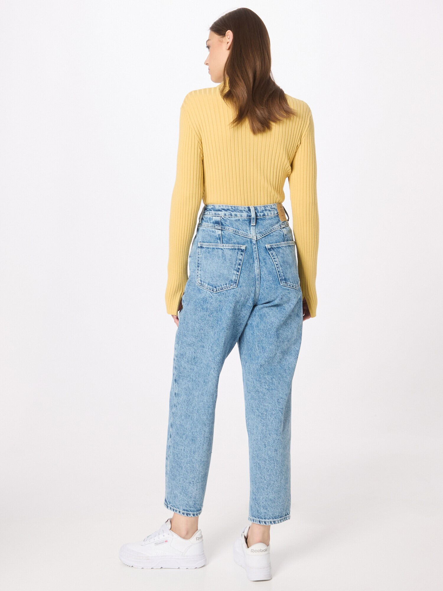 AMERICAN VINTAGE Pantaloni cu cute 'JOYBIRD' albastru denim - Pled.ro