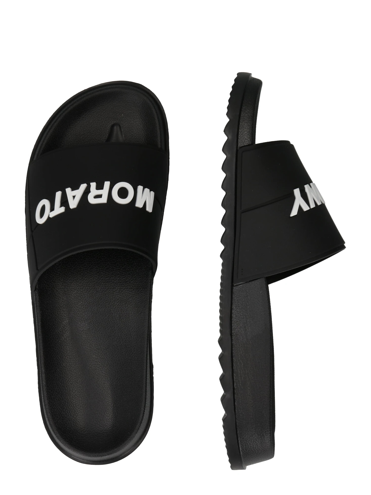 ANTONY MORATO Flip-flops negru / alb - Pled.ro