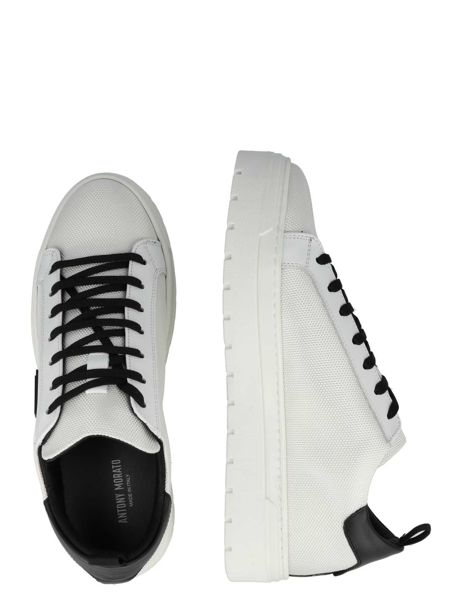 ANTONY MORATO Sneaker low negru / alb - Pled.ro