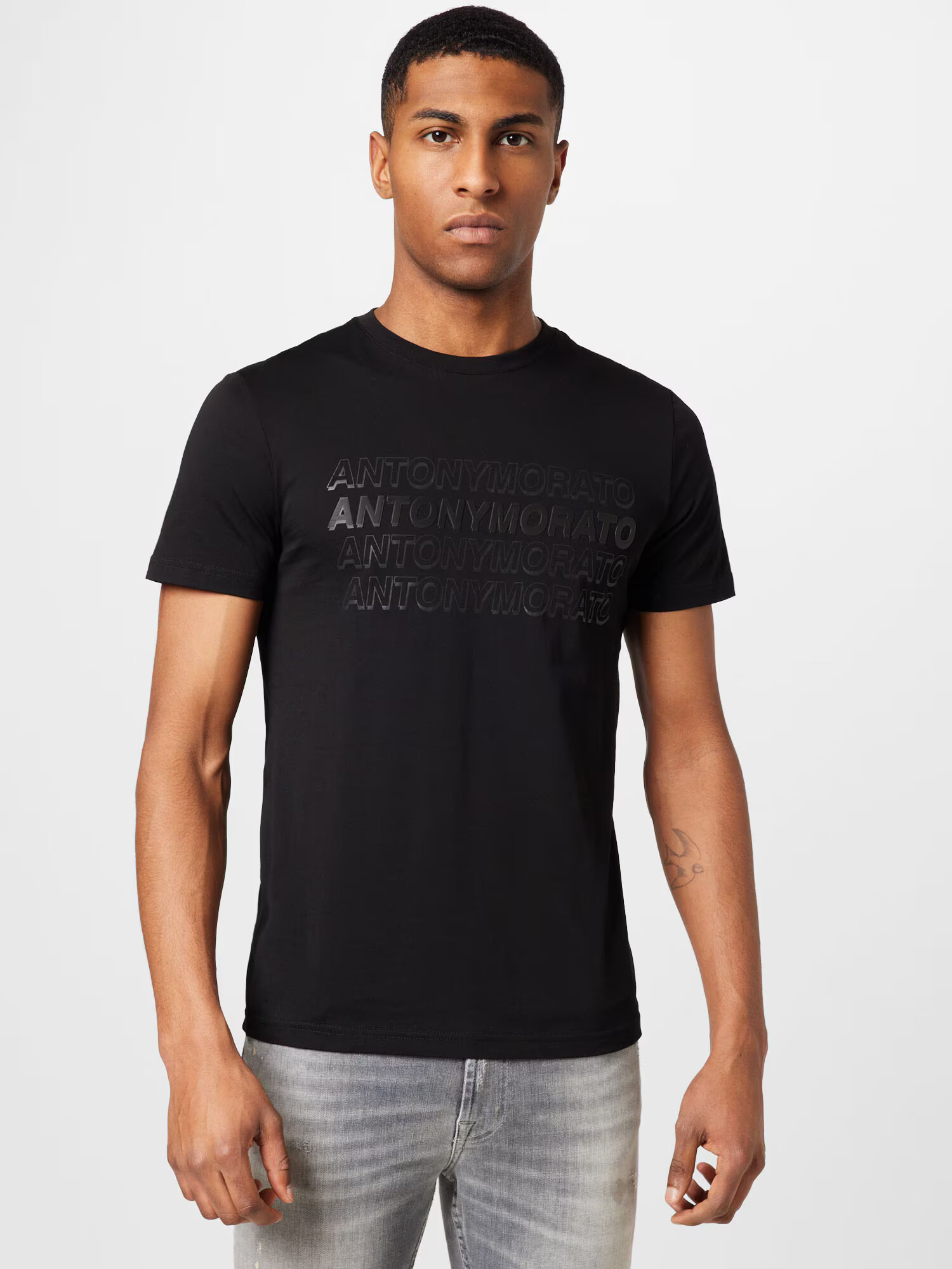 ANTONY MORATO Tricou negru - Pled.ro