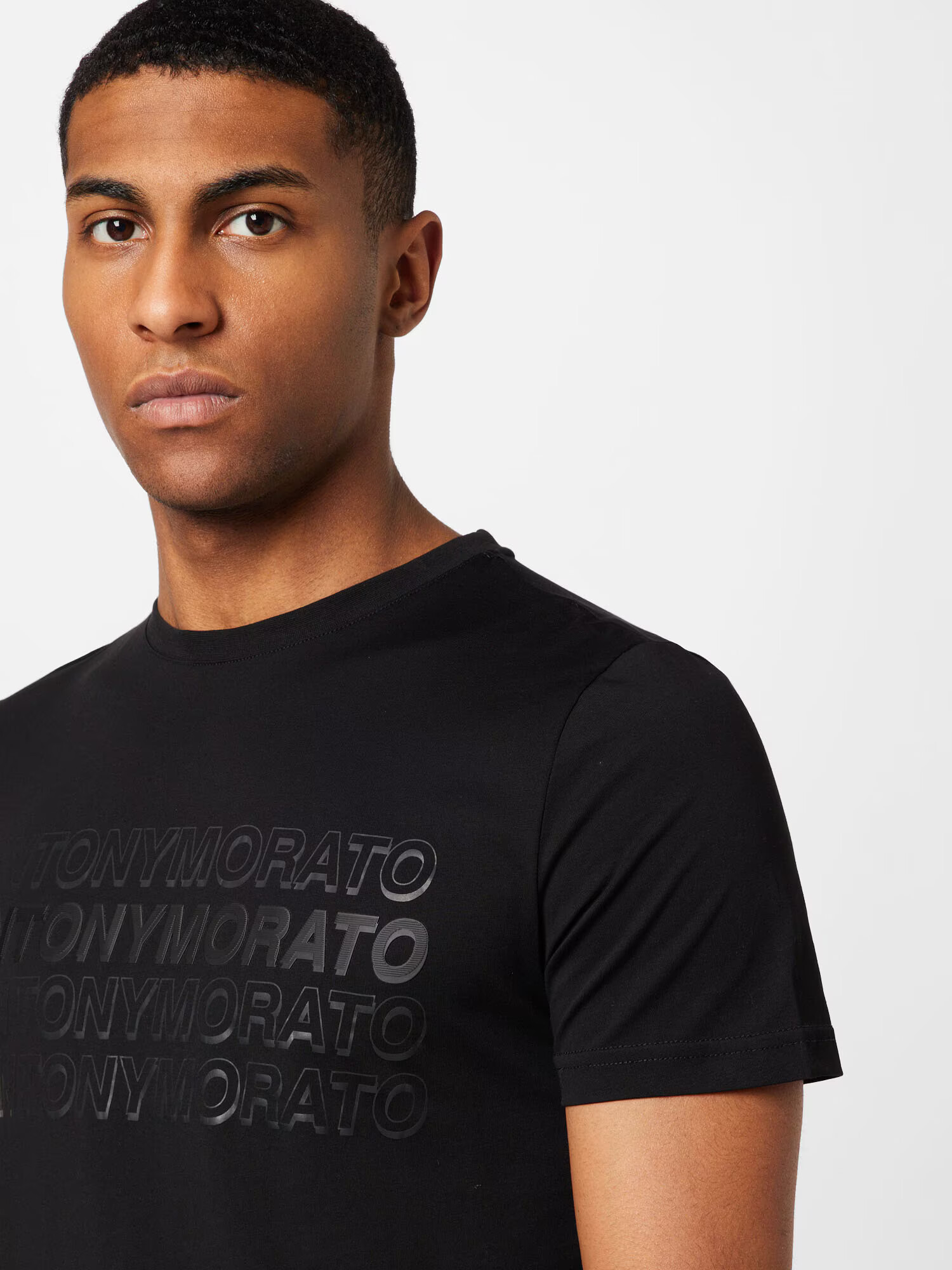 ANTONY MORATO Tricou negru - Pled.ro