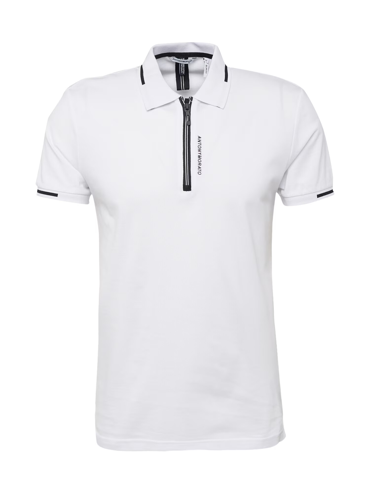 ANTONY MORATO Tricou negru / alb - Pled.ro