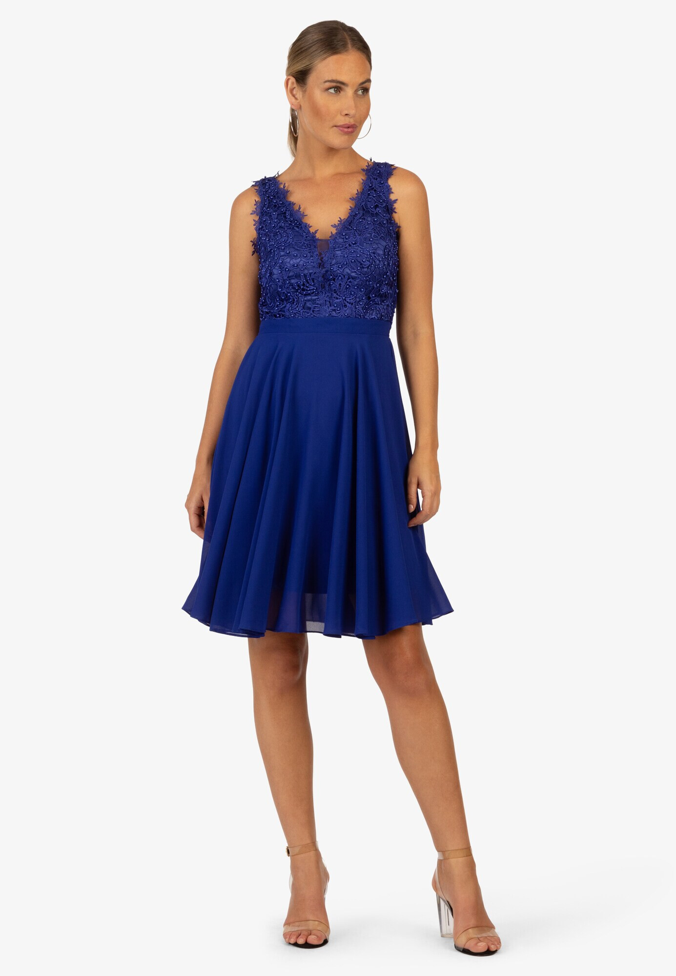 APART Rochie de cocktail albastru regal - Pled.ro