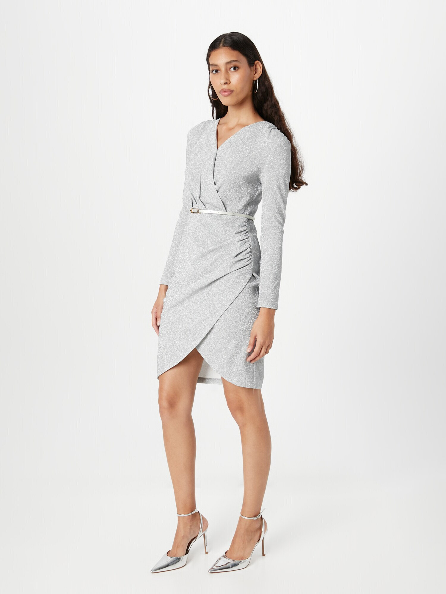 APART Rochie de cocktail argintiu - Pled.ro