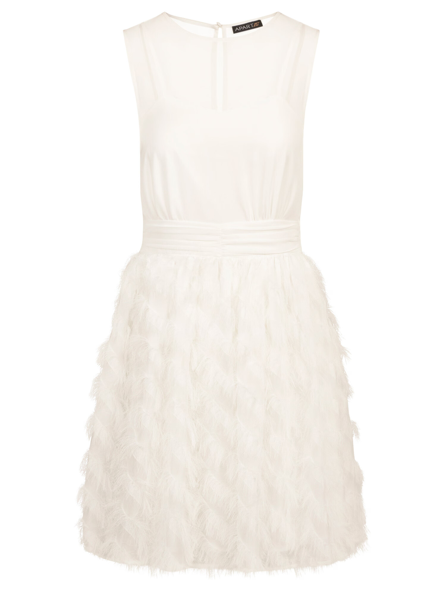 APART Rochie de cocktail crem - Pled.ro