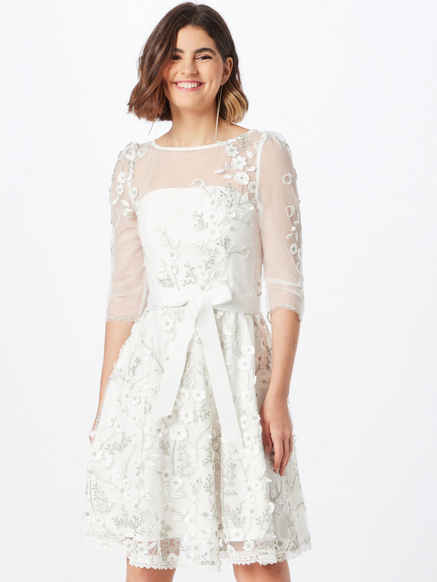 APART Rochie de cocktail crem - Pled.ro