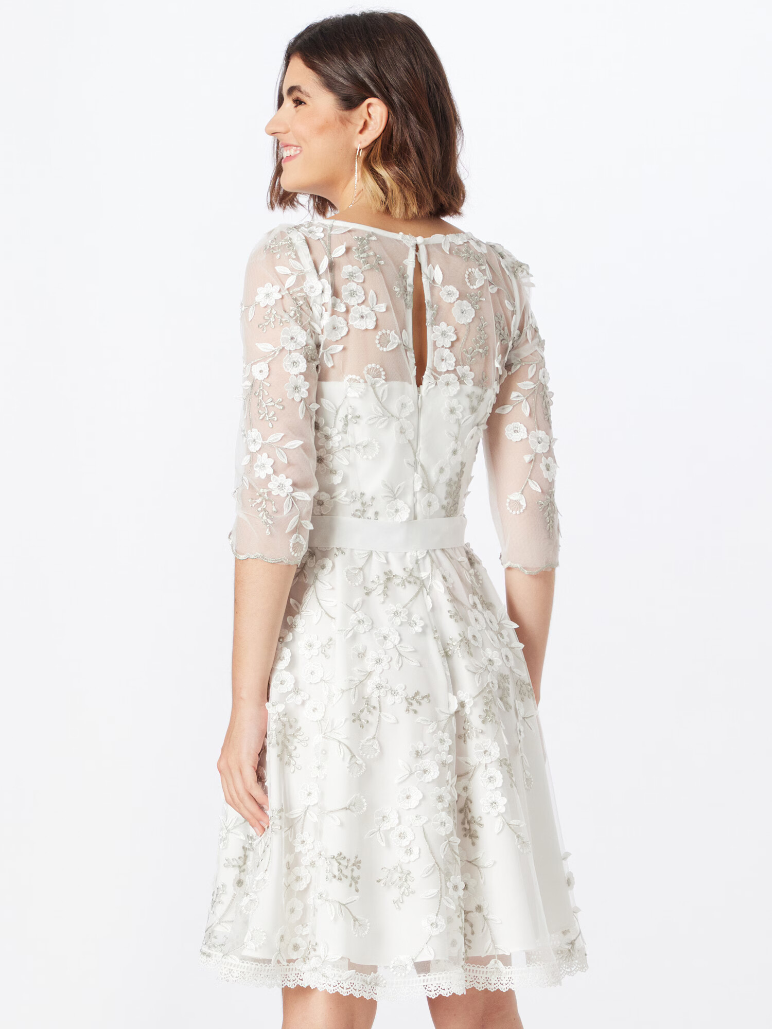 APART Rochie de cocktail crem - Pled.ro