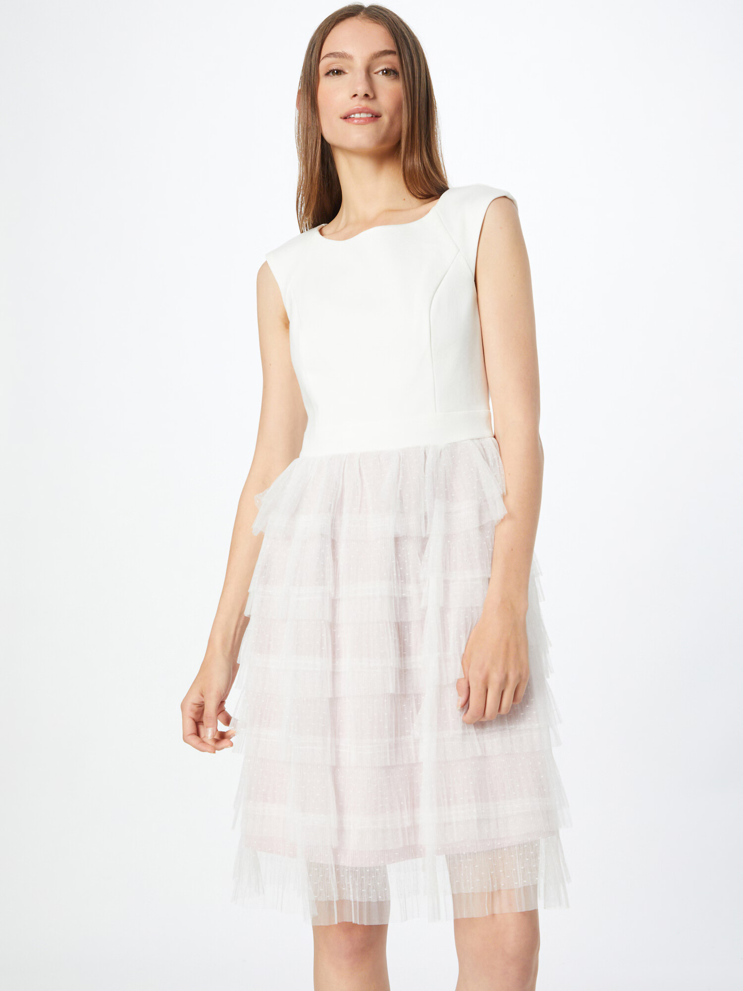 APART Rochie de cocktail crem - Pled.ro