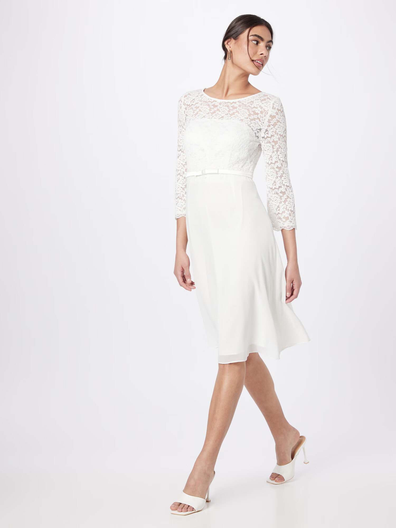 APART Rochie de cocktail crem - Pled.ro