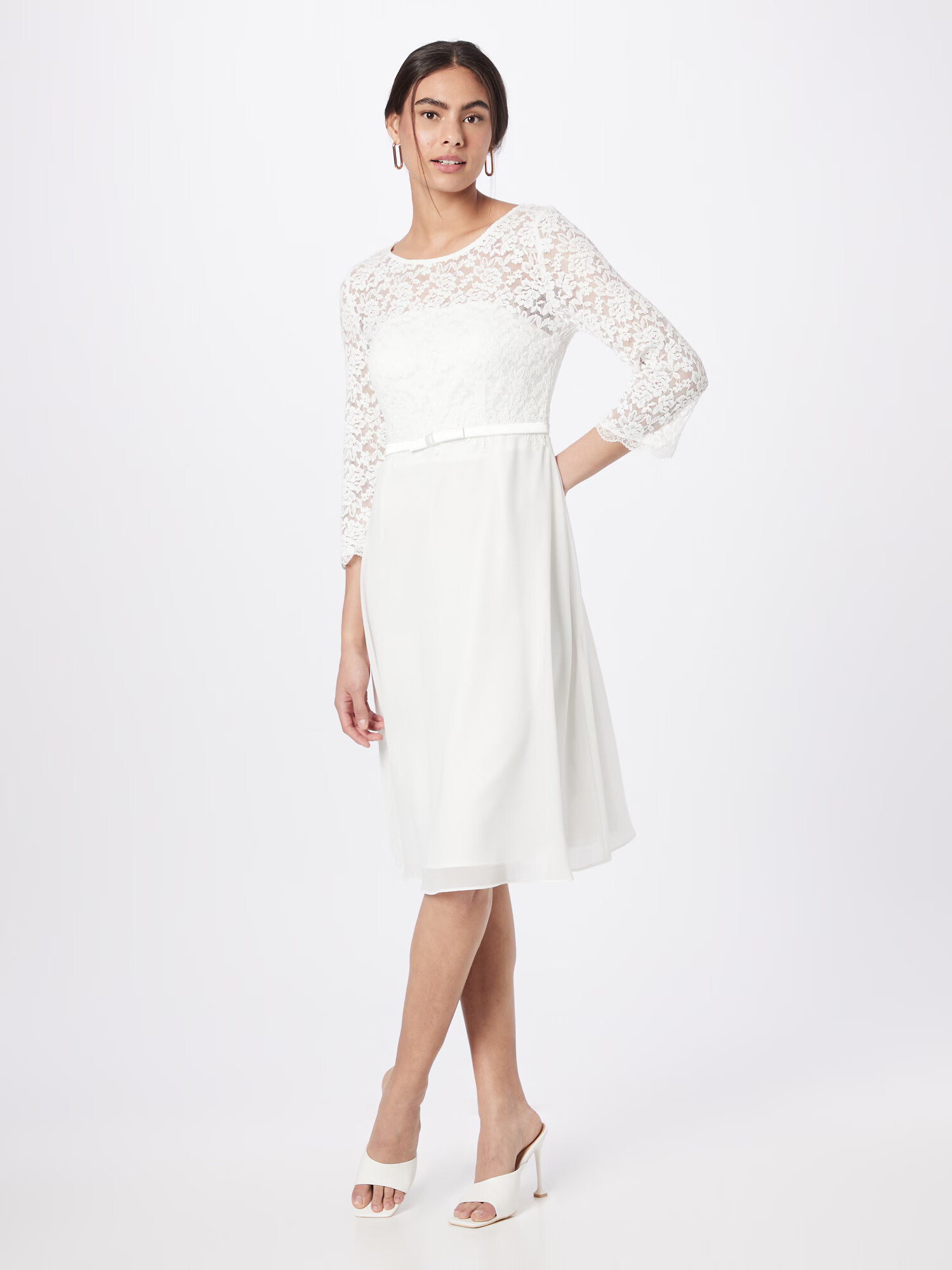 APART Rochie de cocktail crem - Pled.ro