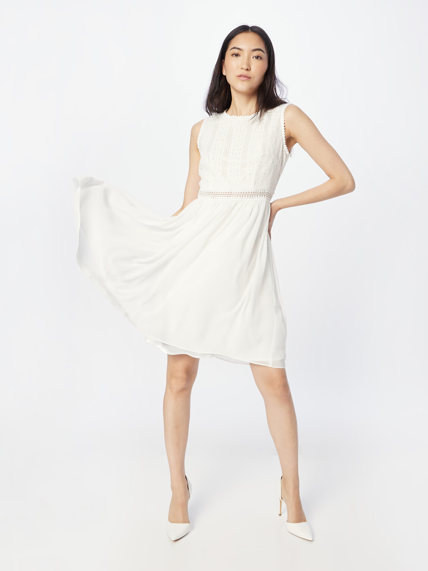 APART Rochie de cocktail crem - Pled.ro