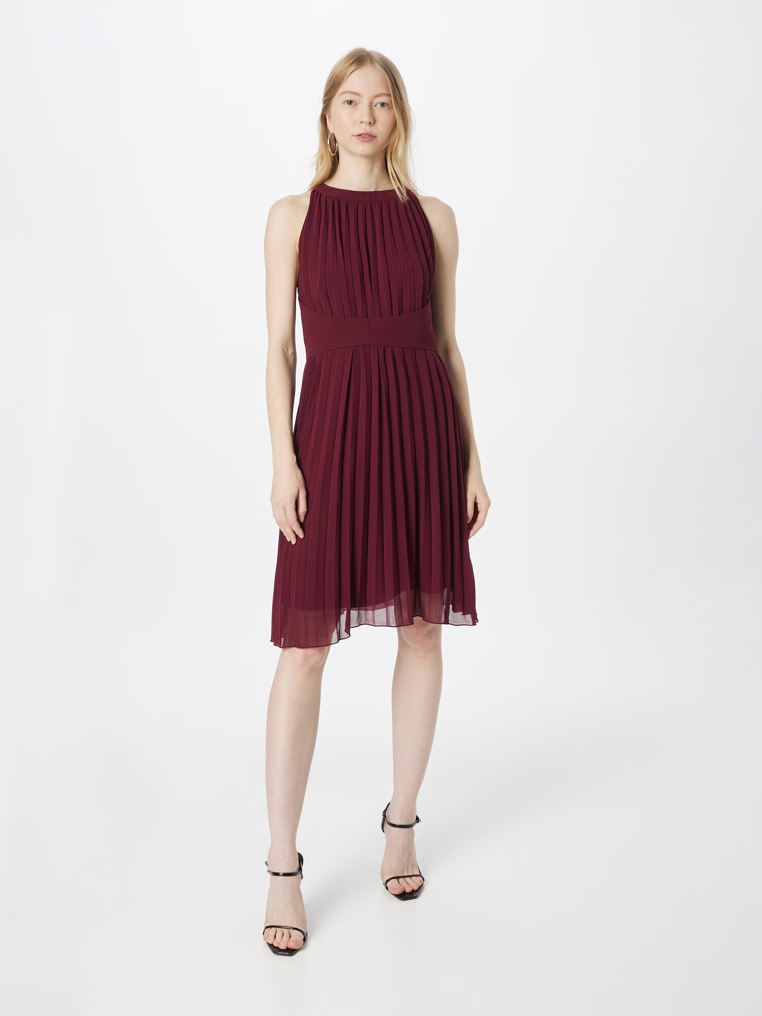 APART Rochie de cocktail roșu bordeaux - Pled.ro