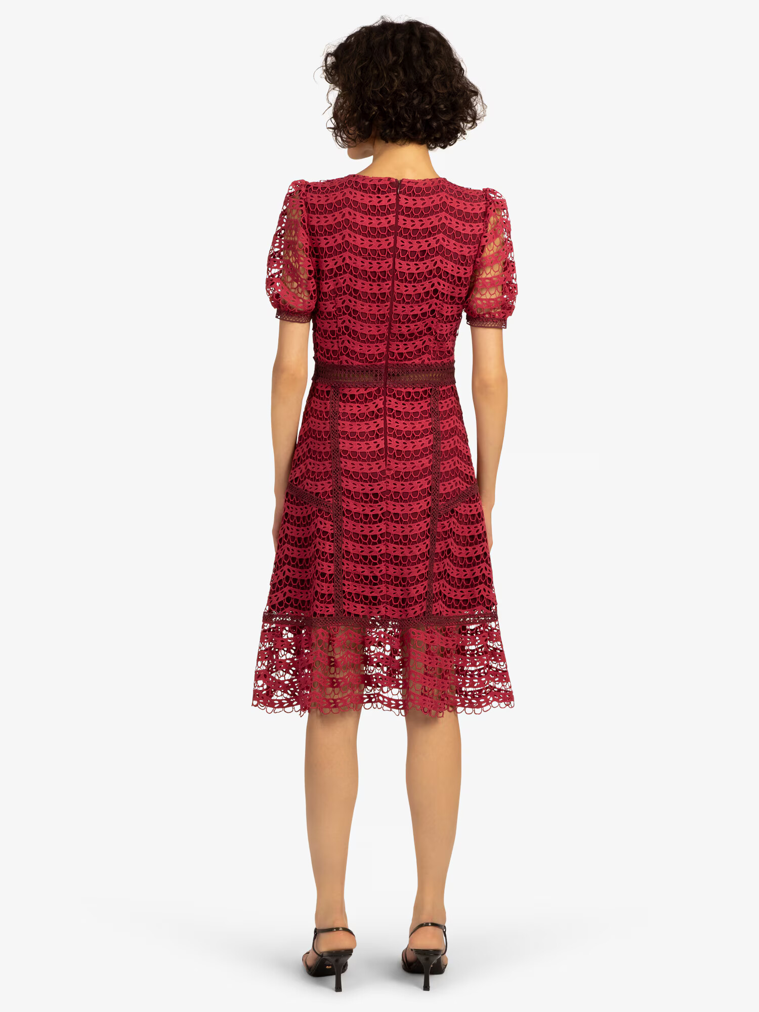 APART Rochie de cocktail roșu bordeaux - Pled.ro