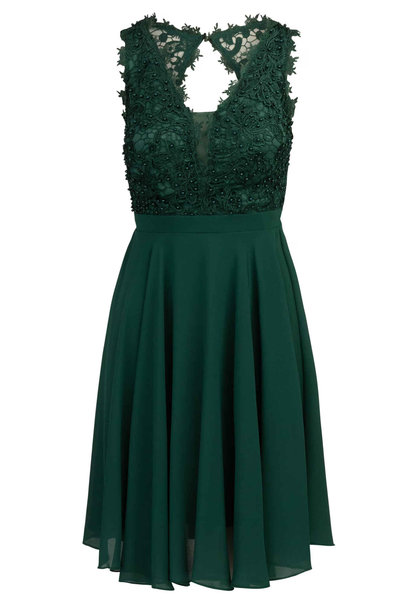 APART Rochie de cocktail verde închis - Pled.ro