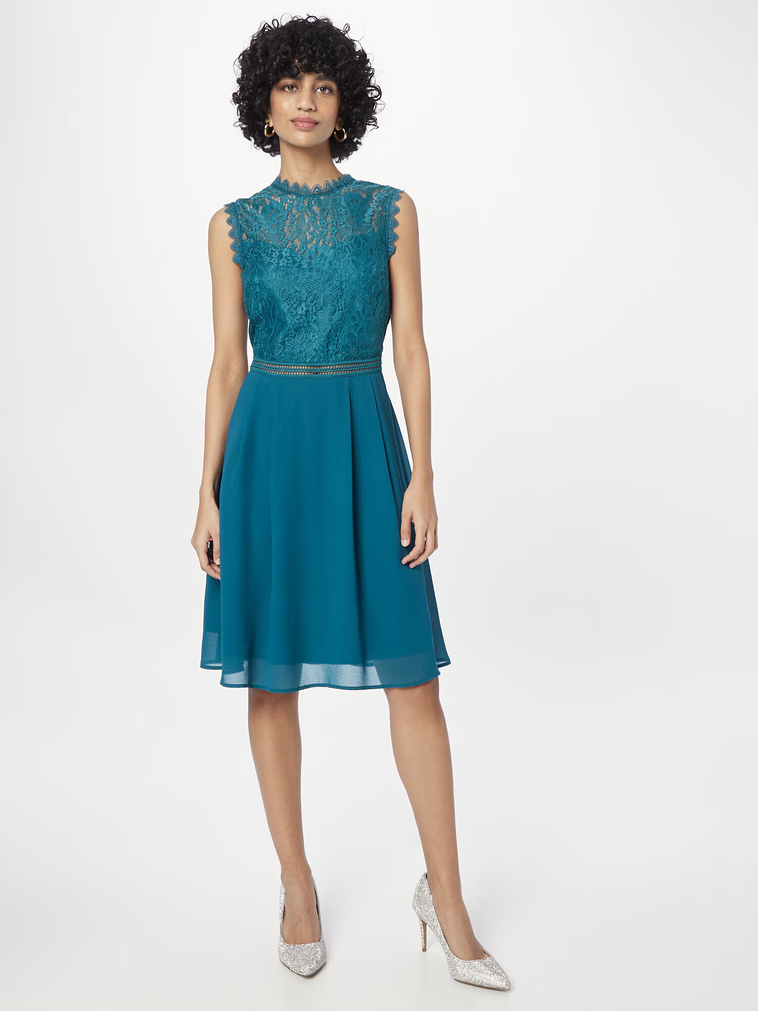 APART Rochie de cocktail verde smarald - Pled.ro