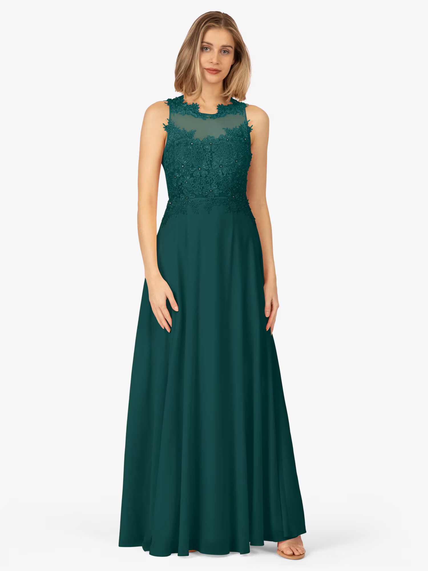 APART Rochie de seară verde - Pled.ro