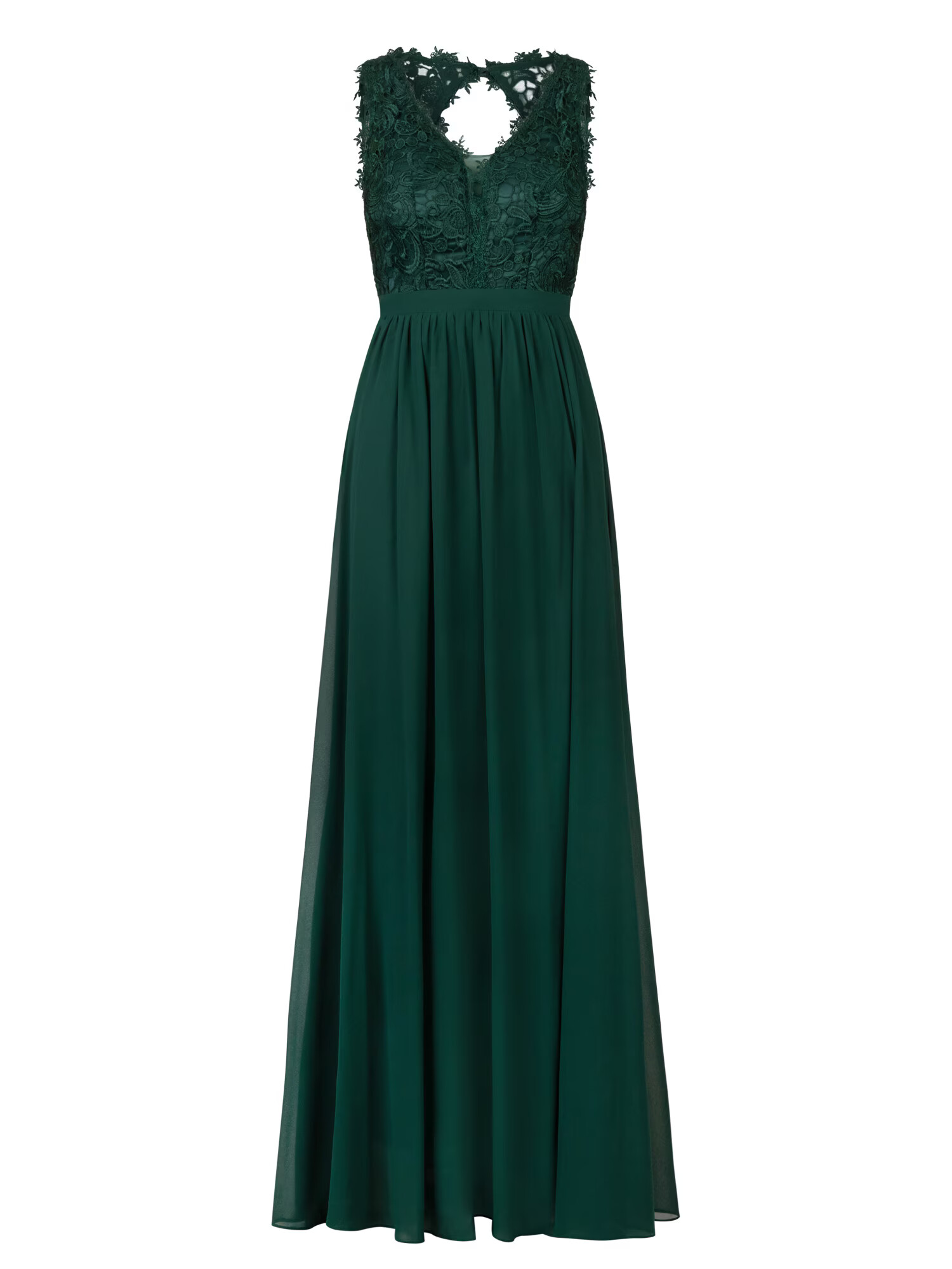 APART Rochie de seară verde smarald - Pled.ro