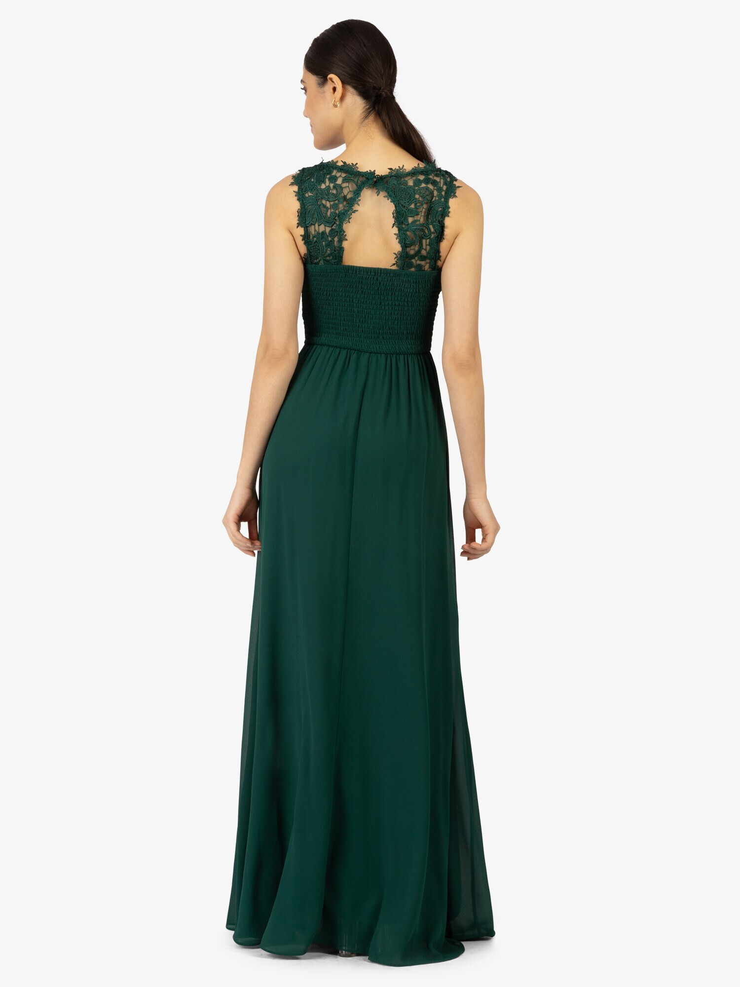 APART Rochie de seară verde smarald - Pled.ro