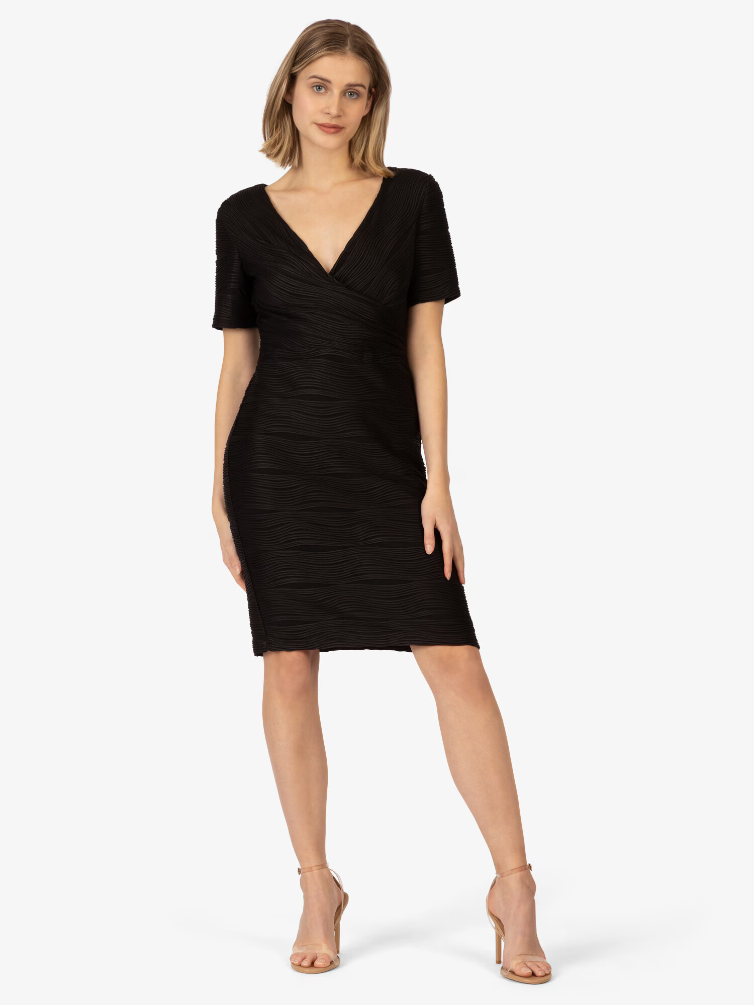 APART Rochie mulate negru - Pled.ro