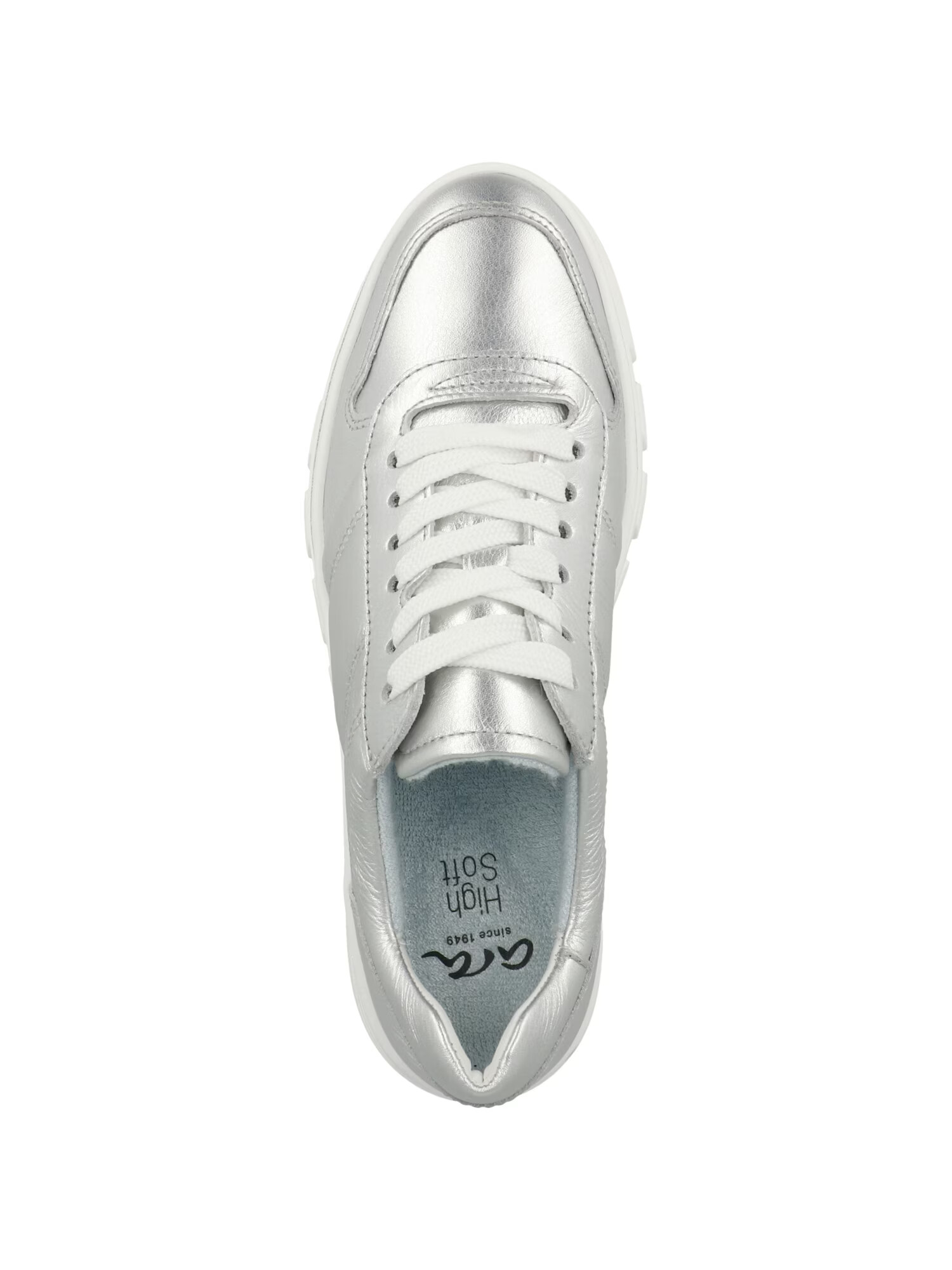 ARA Sneaker low argintiu - Pled.ro