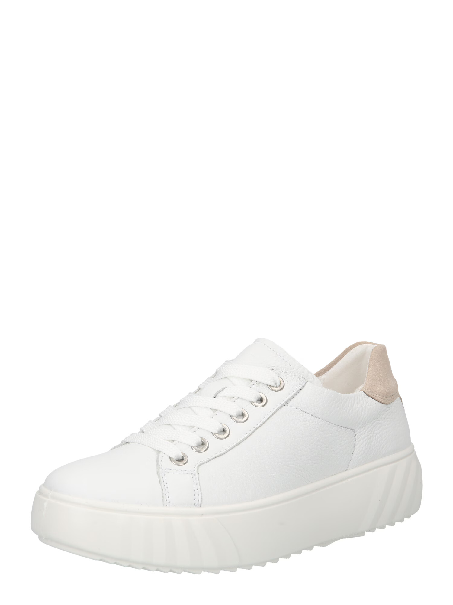 ARA Sneaker low crem / alb - Pled.ro