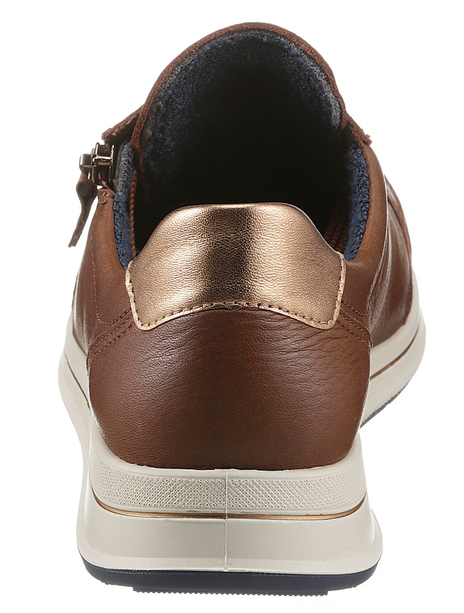 ARA Sneaker low maro / auriu - Pled.ro