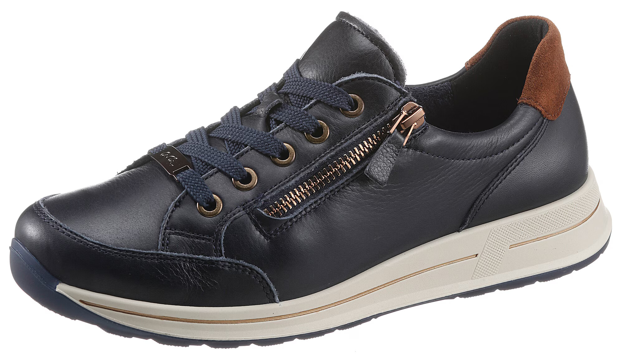 ARA Sneaker low maro / negru - Pled.ro