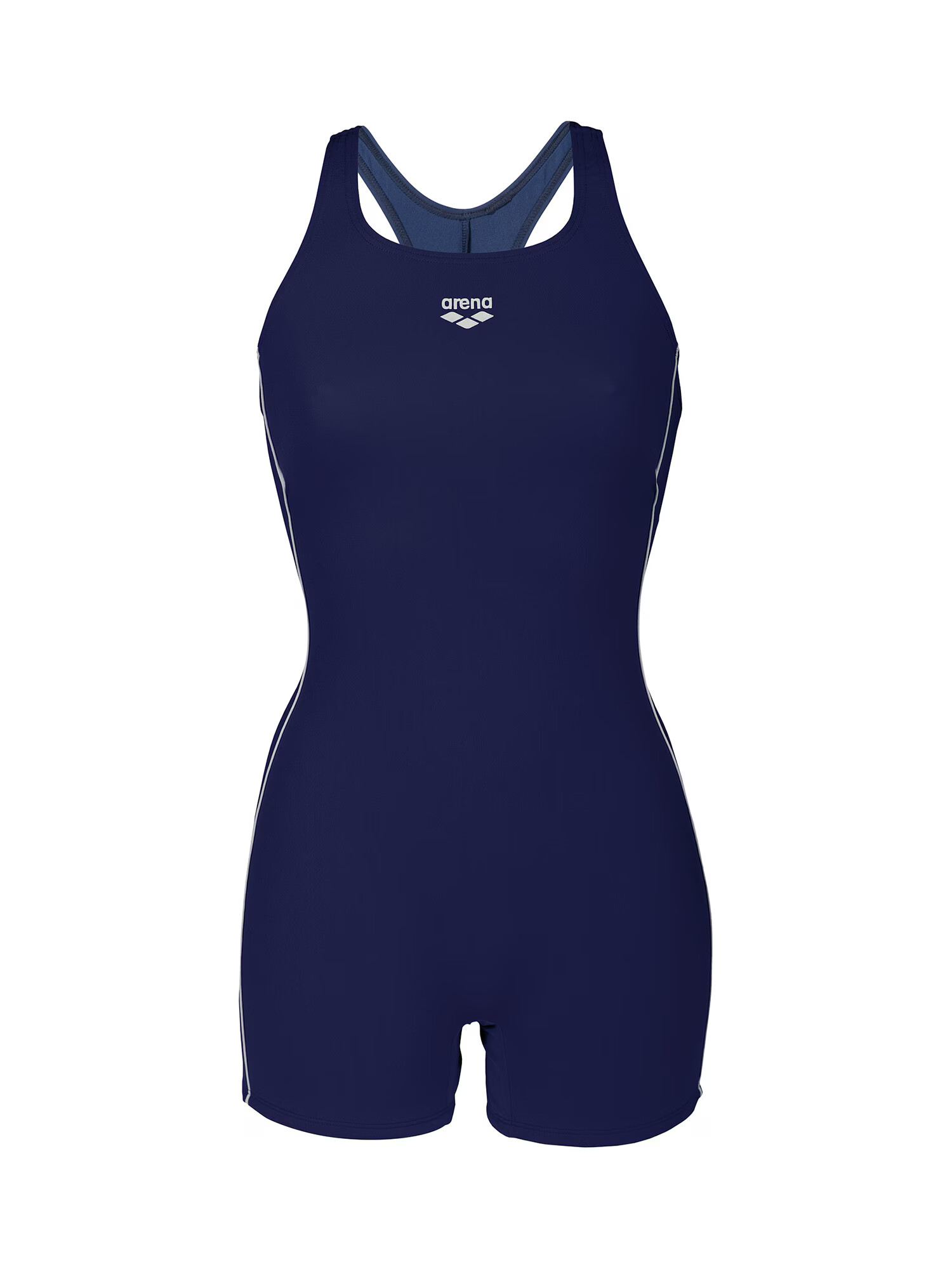 ARENA Costum de baie sport 'FINDING' bleumarin / alb - Pled.ro