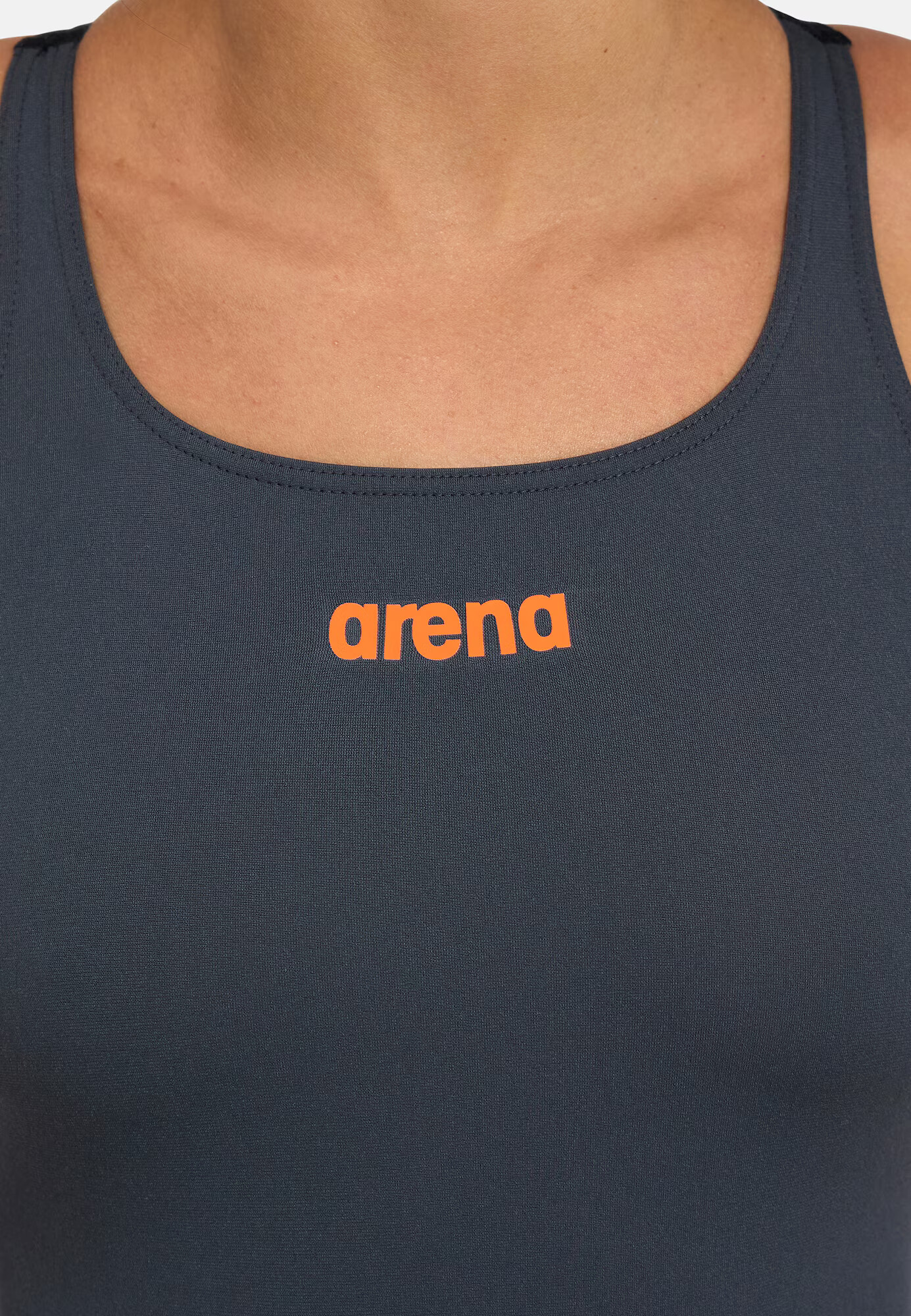 ARENA Costum de baie sport 'Team Pro' gri bazalt / portocaliu - Pled.ro