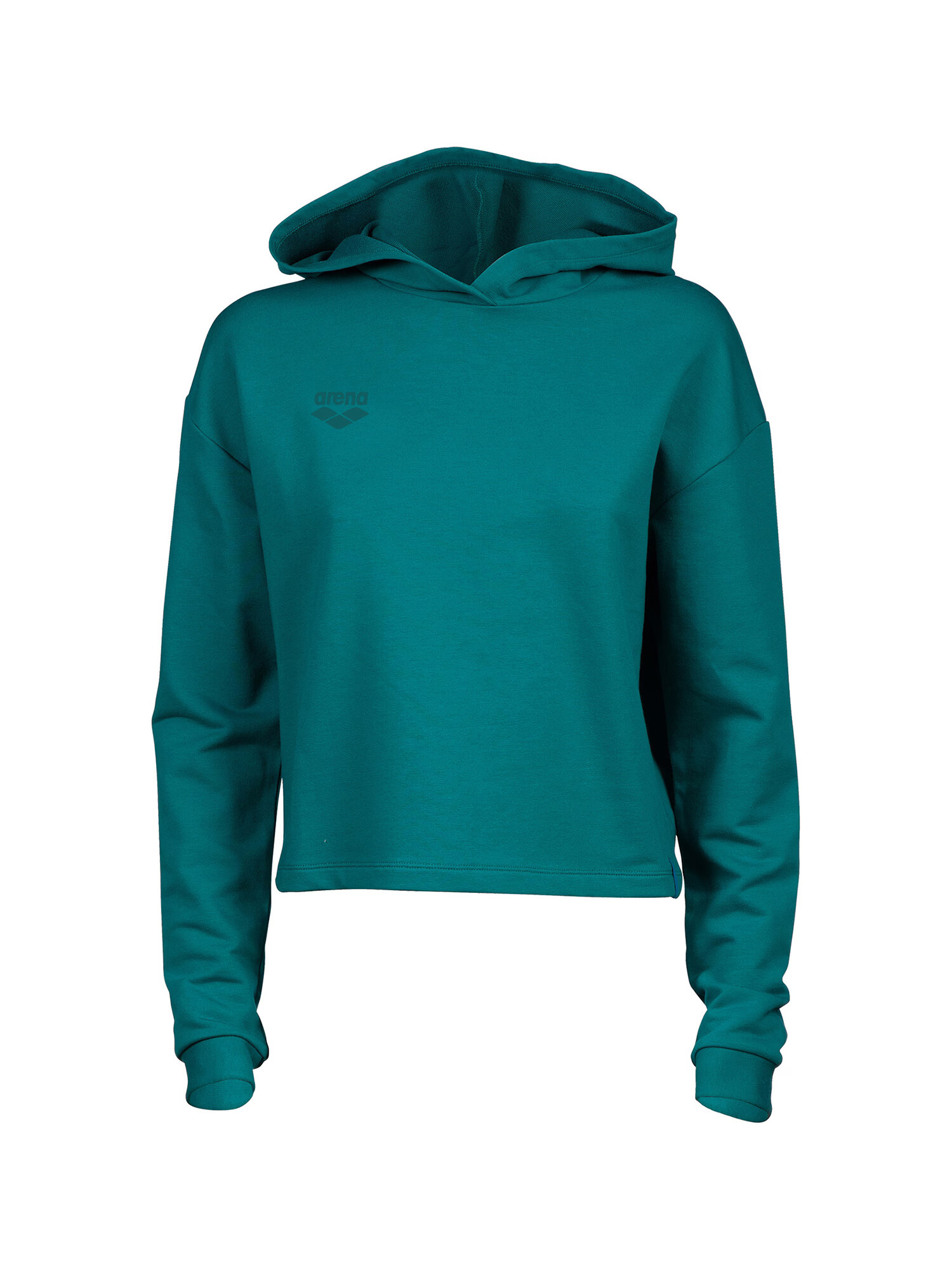 ARENA Hanorac sport 'HOODED SWEAT FLEECE' verde jad - Pled.ro