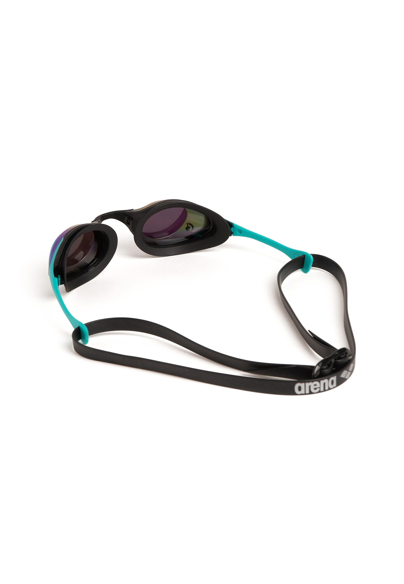 ARENA Ochelari 'COBRA SWIPE MIRROR' turcoaz / verde neon / negru - Pled.ro