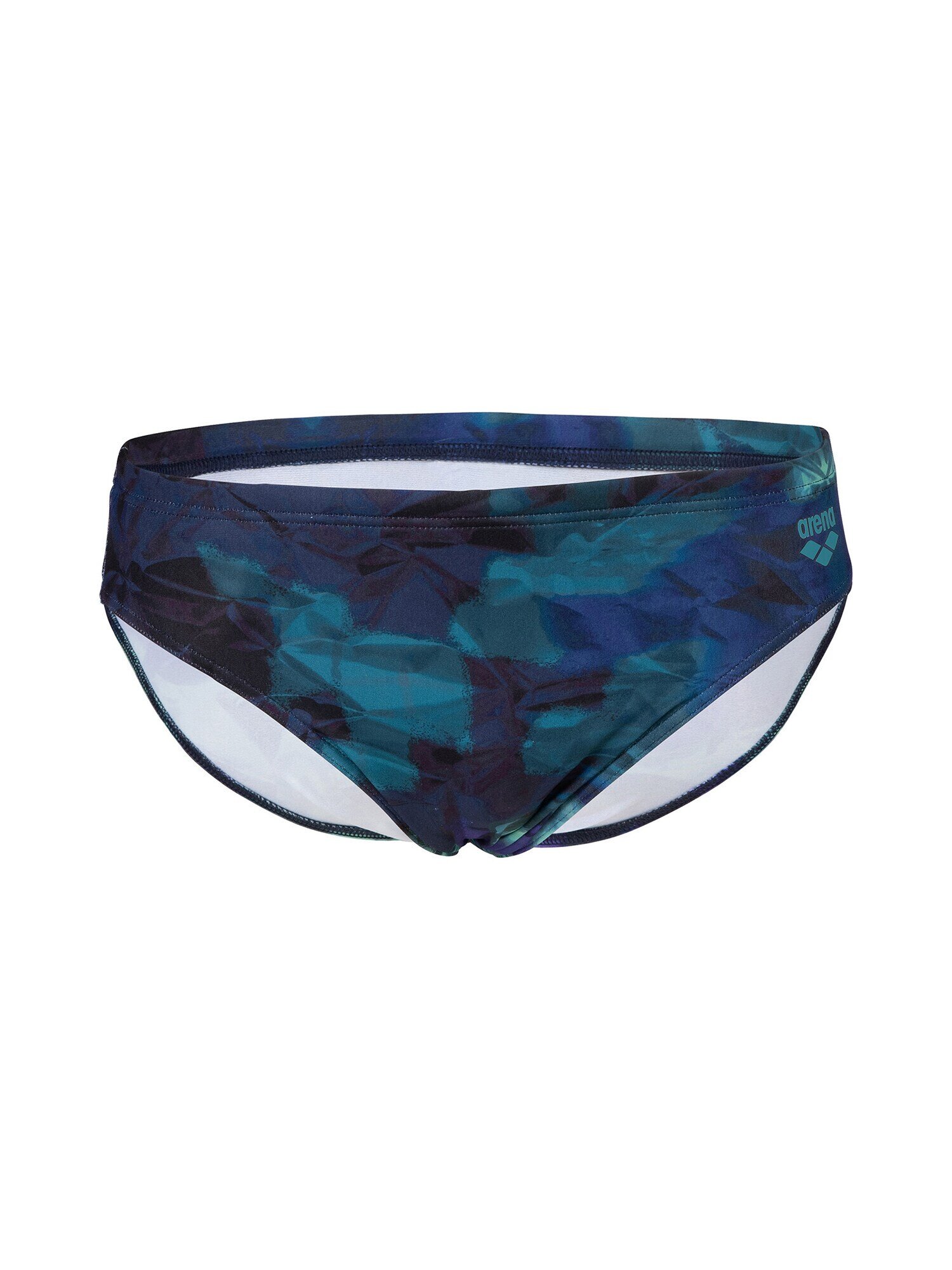 ARENA Pantaloni de baie 'HERO CAMO SWIM BRIEF' albastru / turcoaz / albastru aqua - Pled.ro